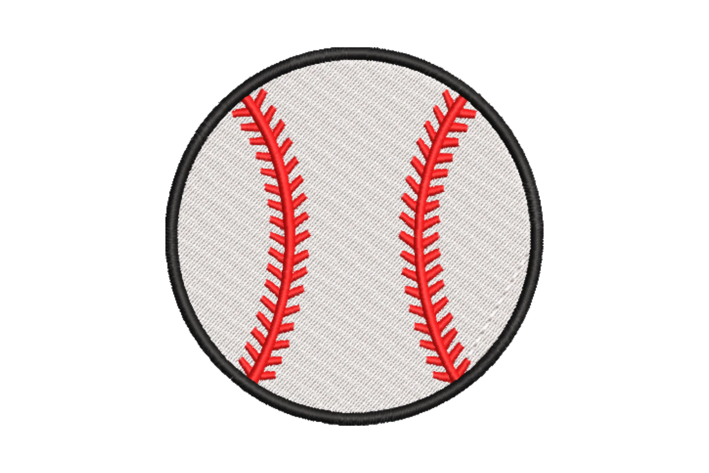 Baseball Embroidery Design File