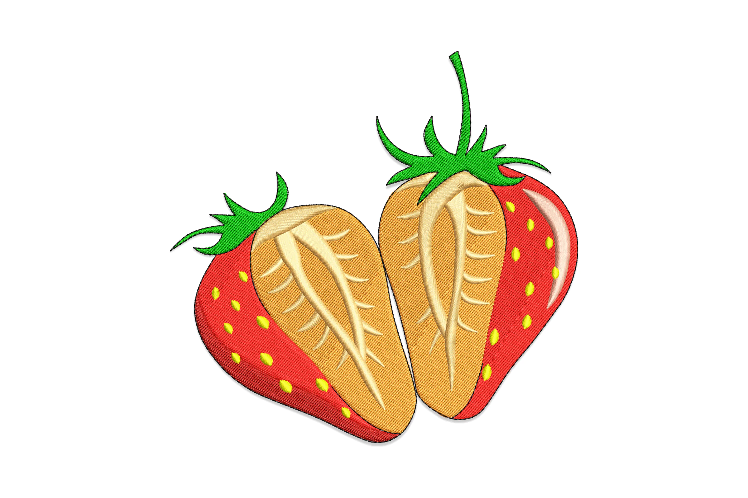 Strawberry Embroidery File