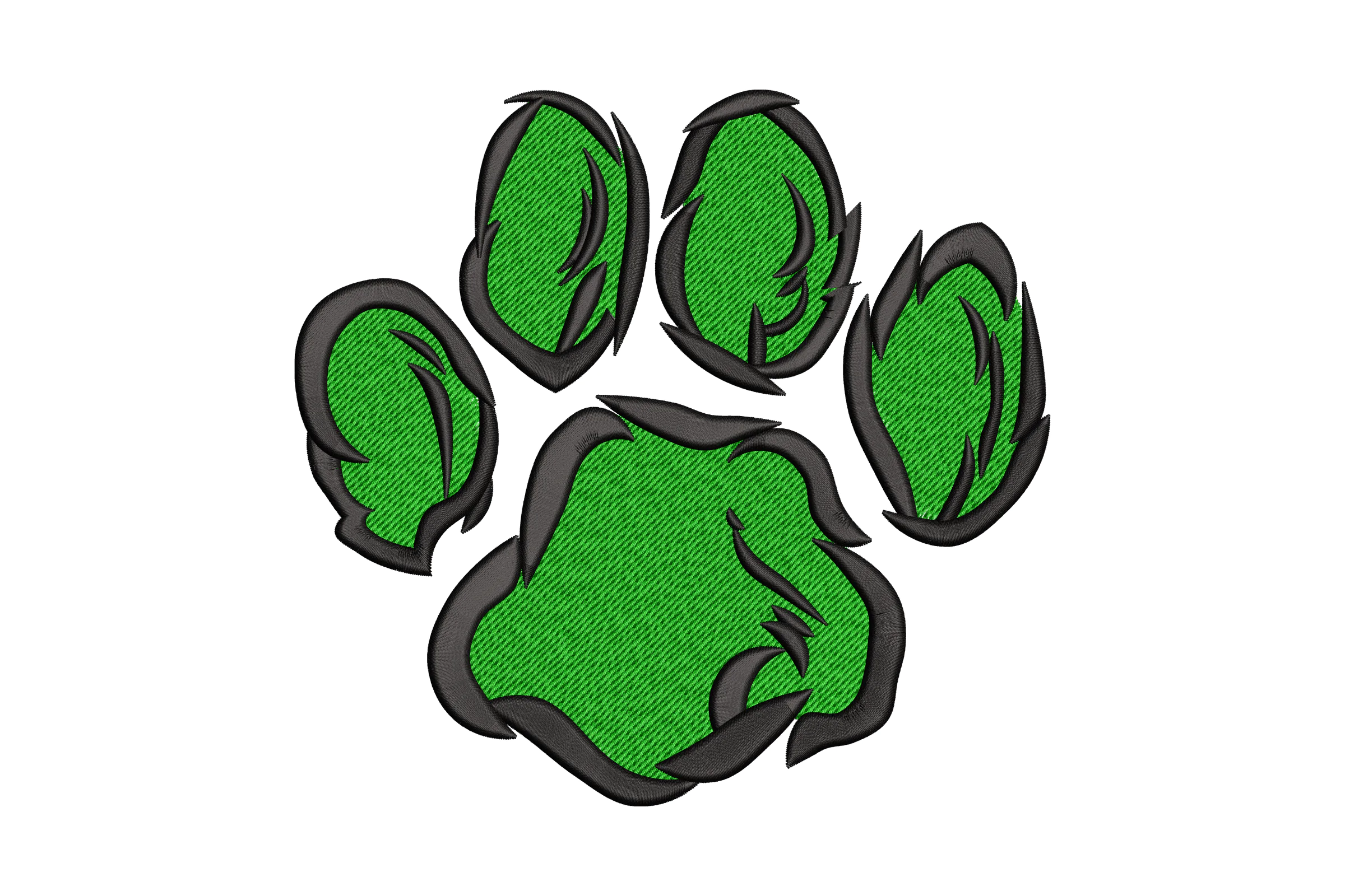 Paw Print Machine Embroidery Design