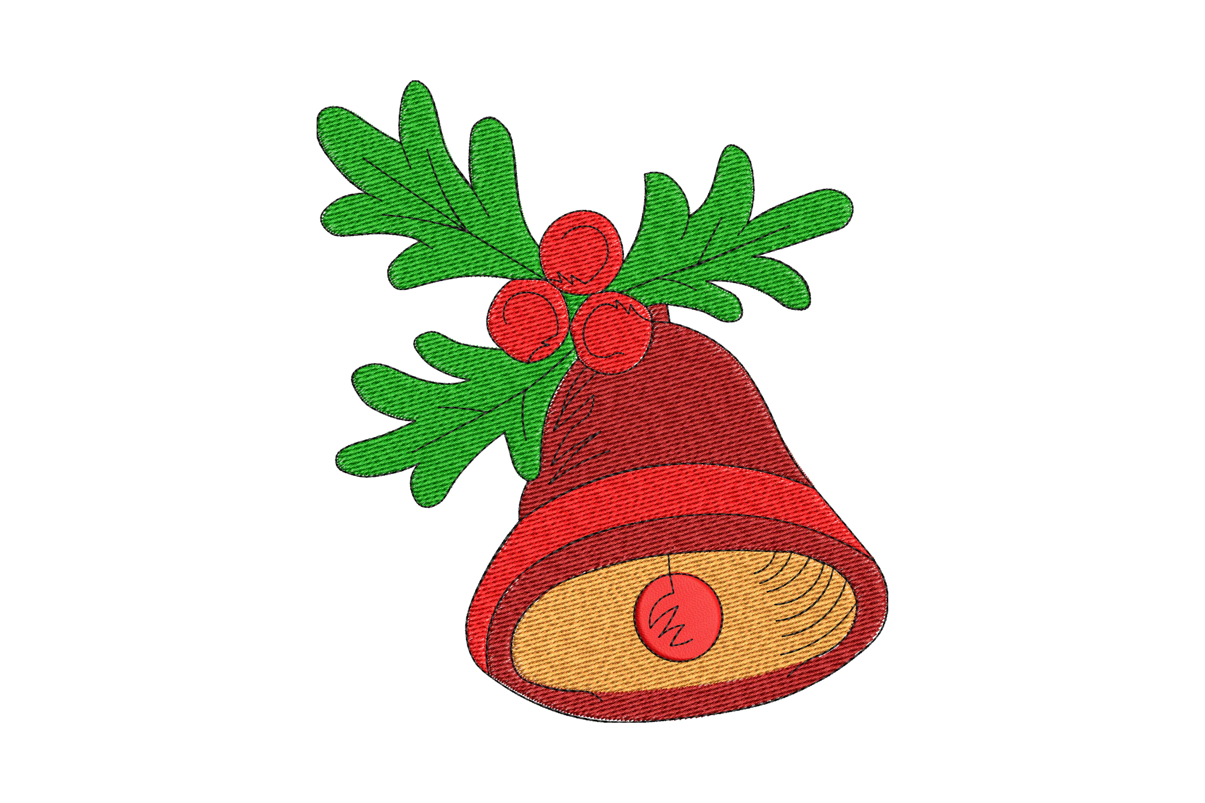 Christmas Bells Embroidery File