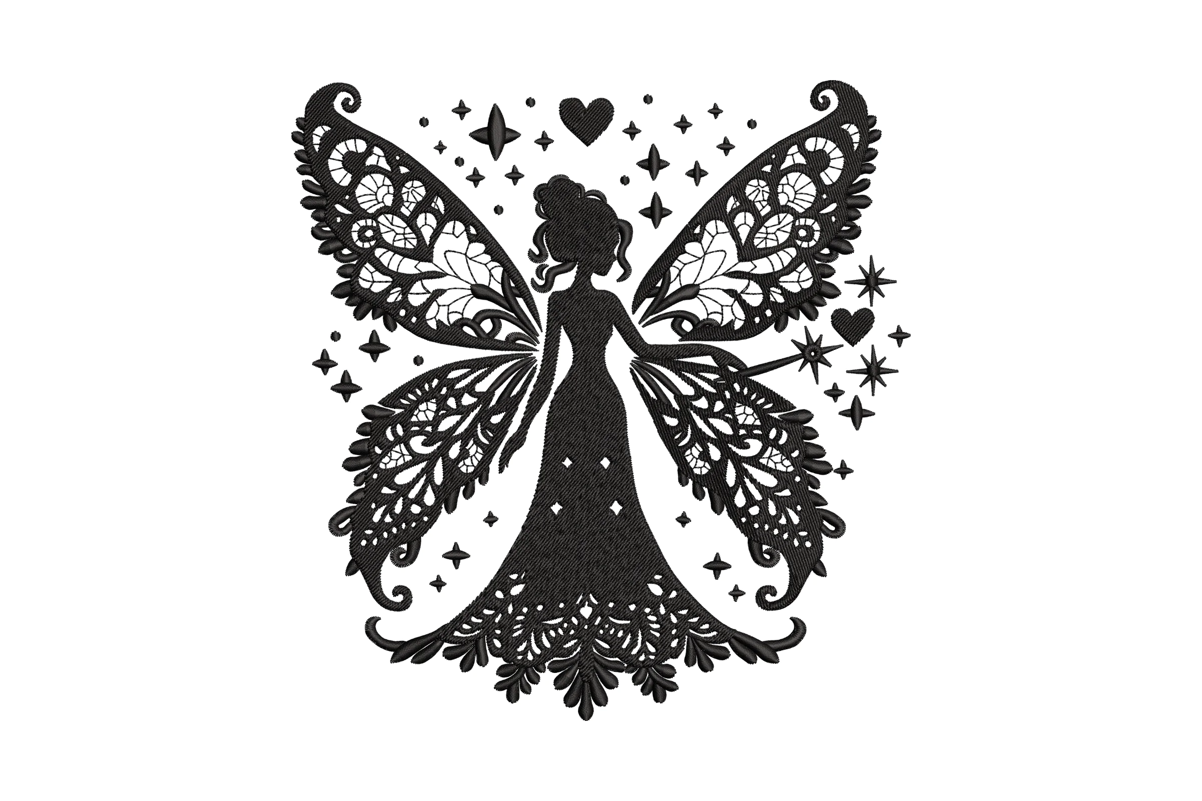 Fairy Embroidery Design