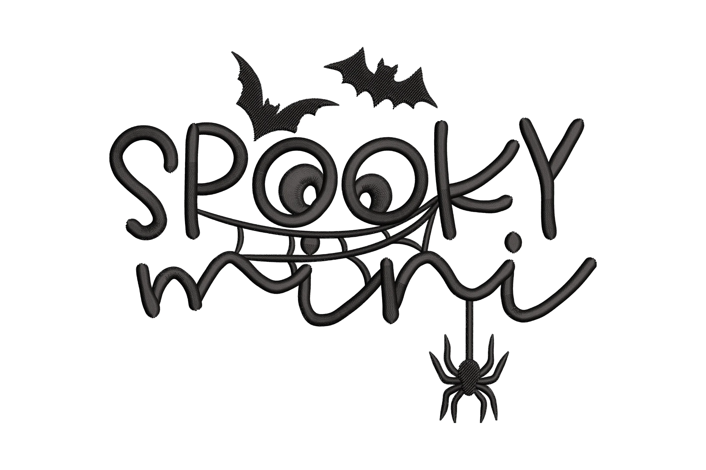 Spooky Embroidery Design