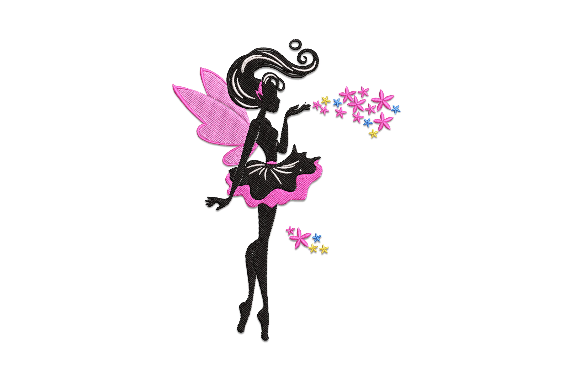 Princess Fairy Embroidery Design