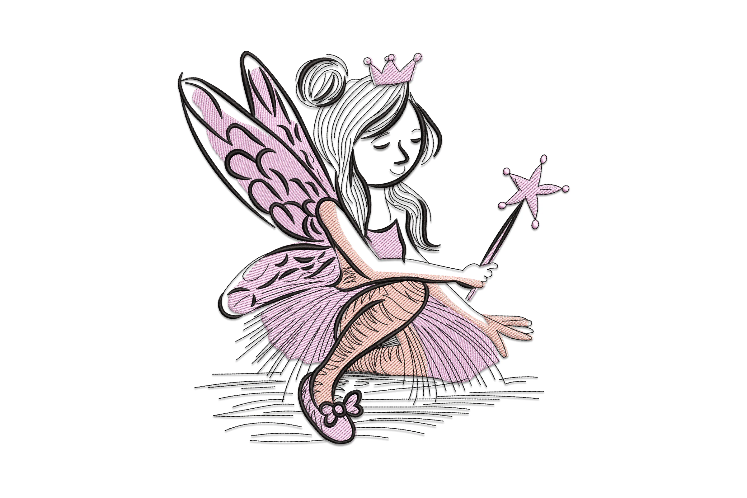 Fairy Tales Embroidery Design File