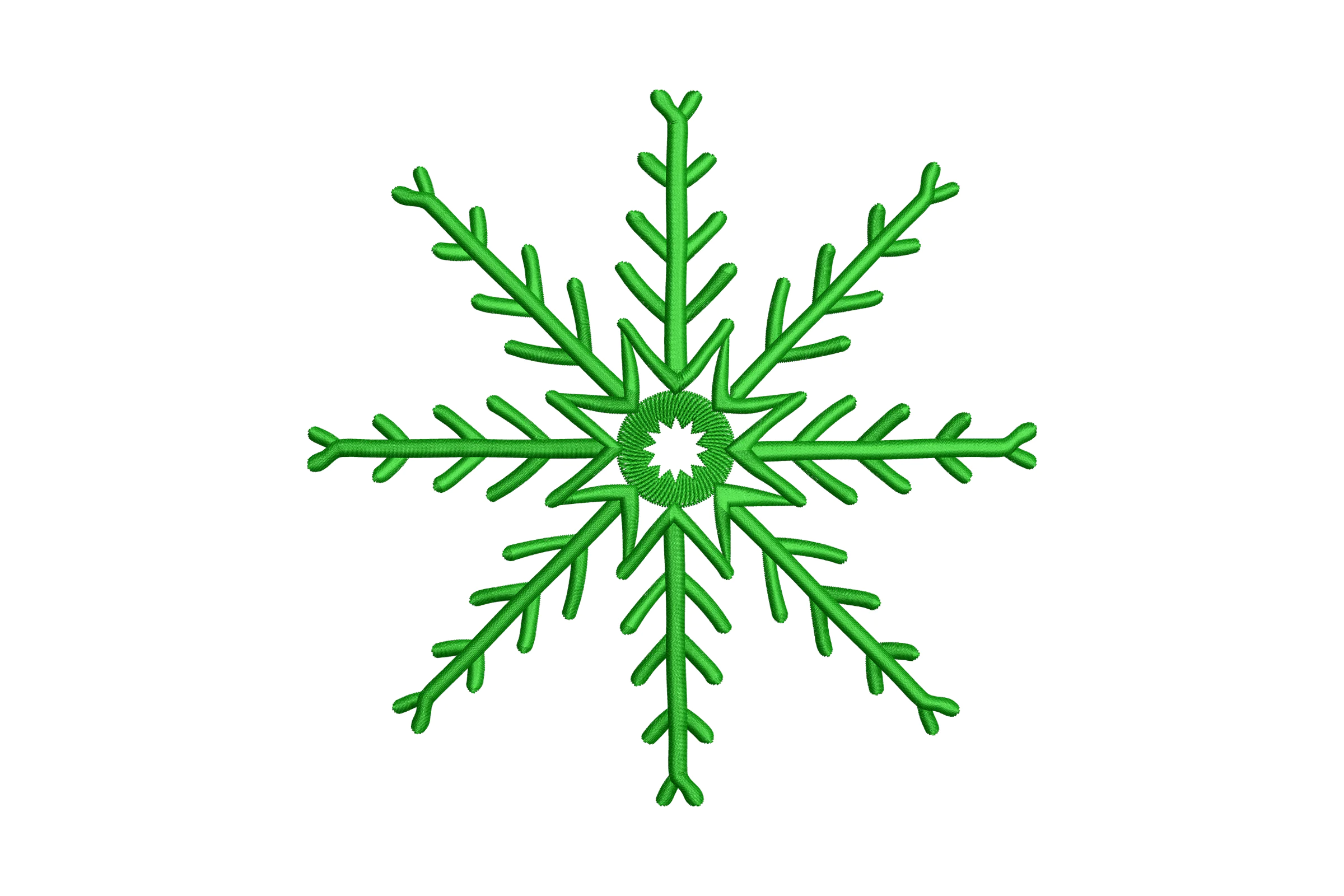 Christmas Snowflakes Machine Embroidery Design