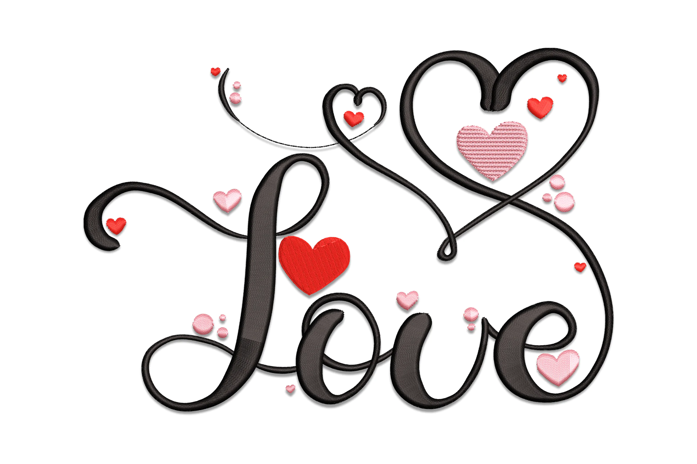Love Digital Embroidery Design