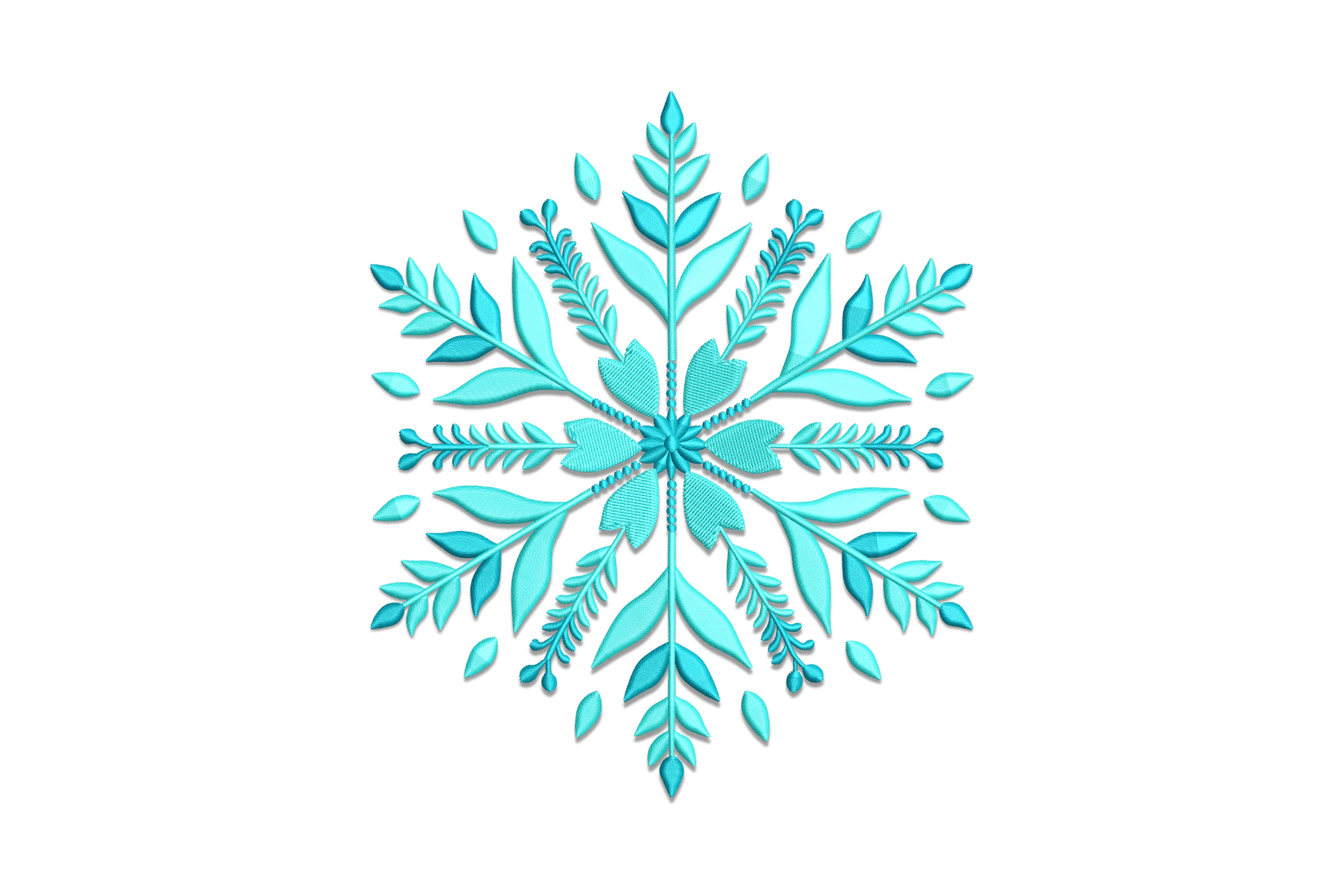 Christmas Snowflake Set Machine Embroidery Pattern