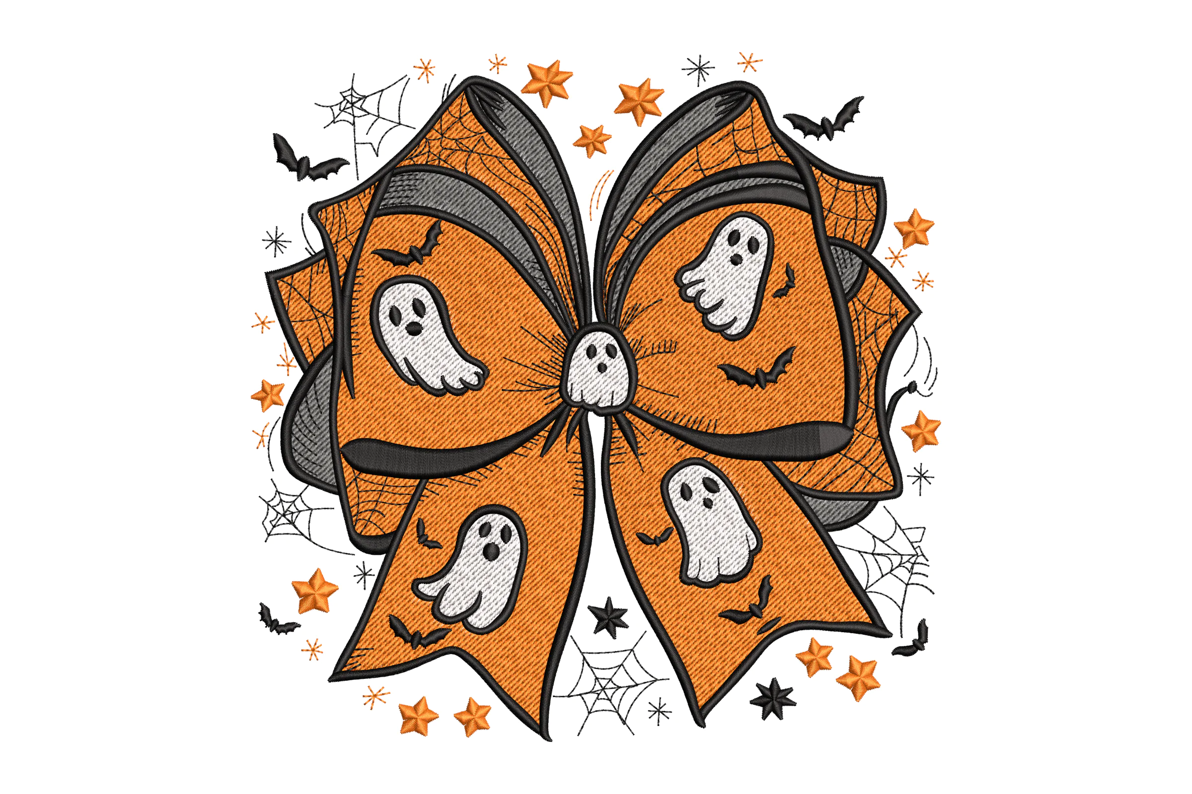 Coquette Halloween Embroidery Design