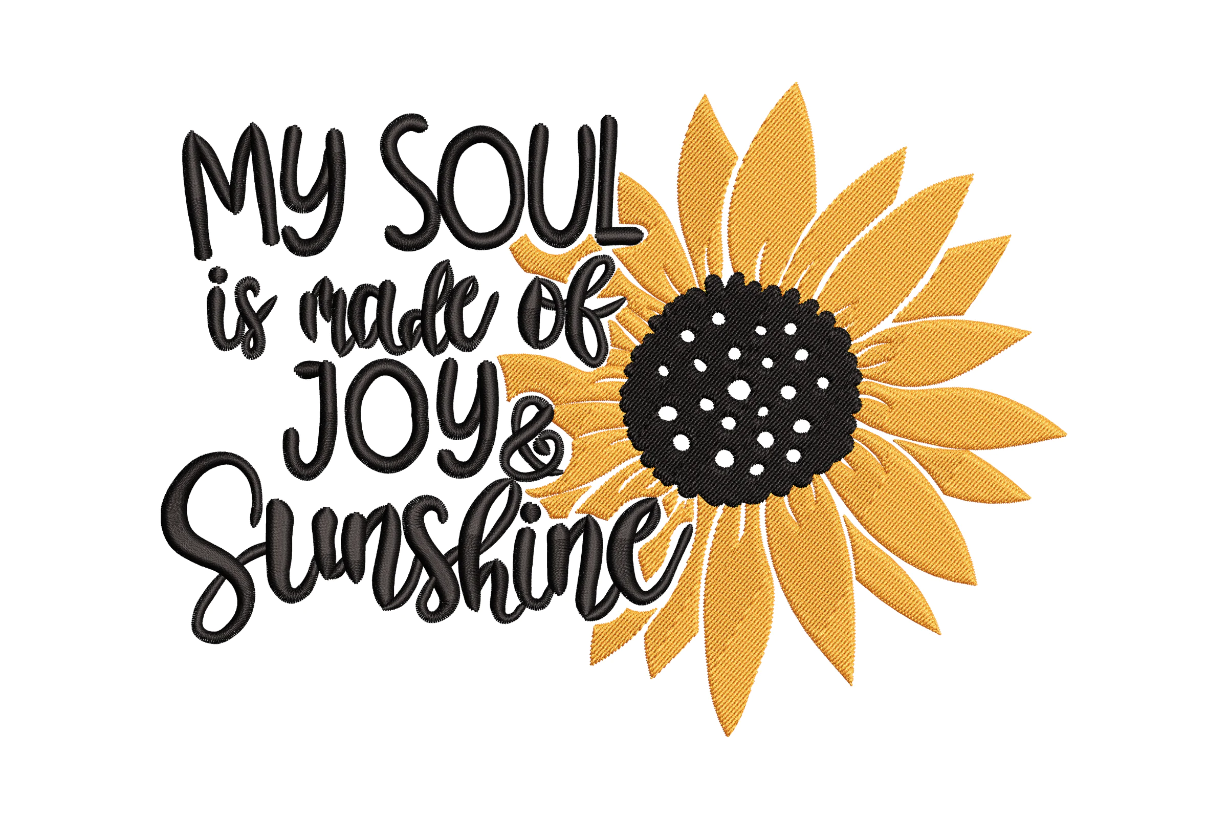 Sunflower Digital Embroidery Design