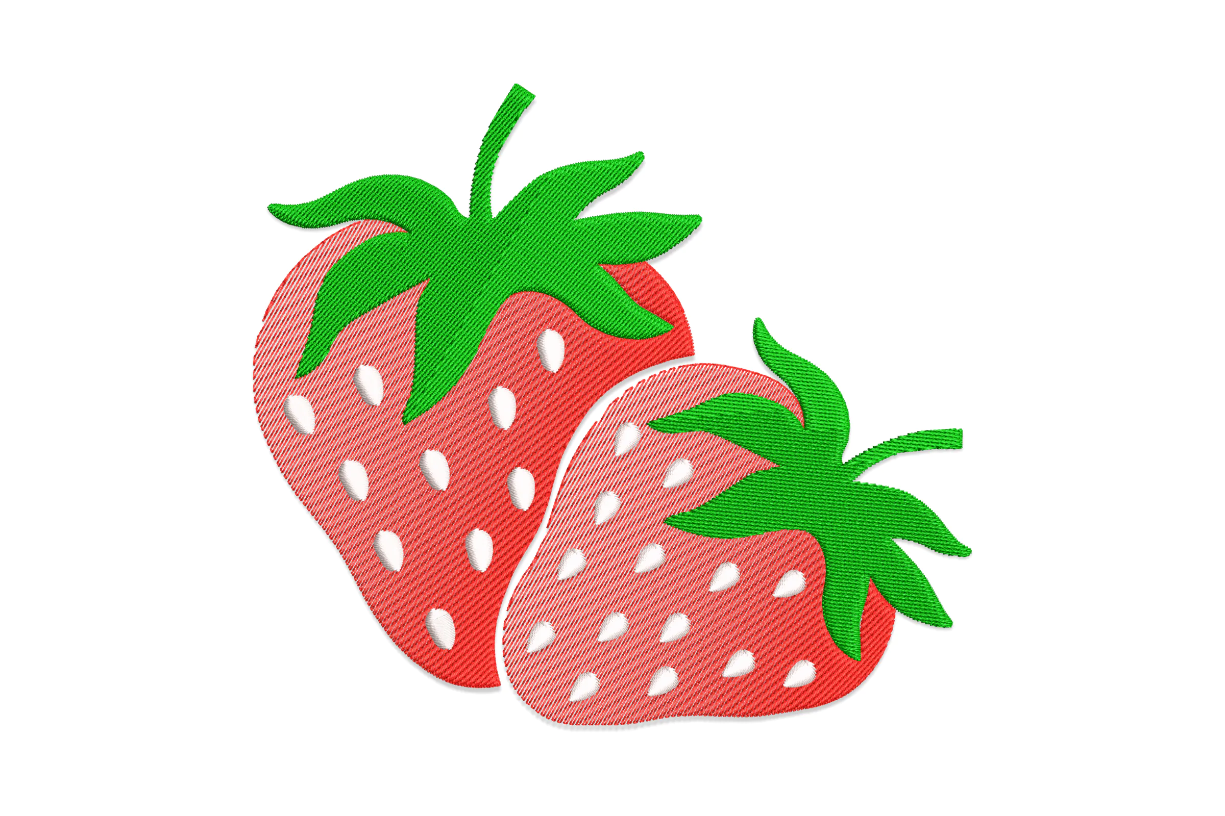 Mini Strawberry Embroidery Design