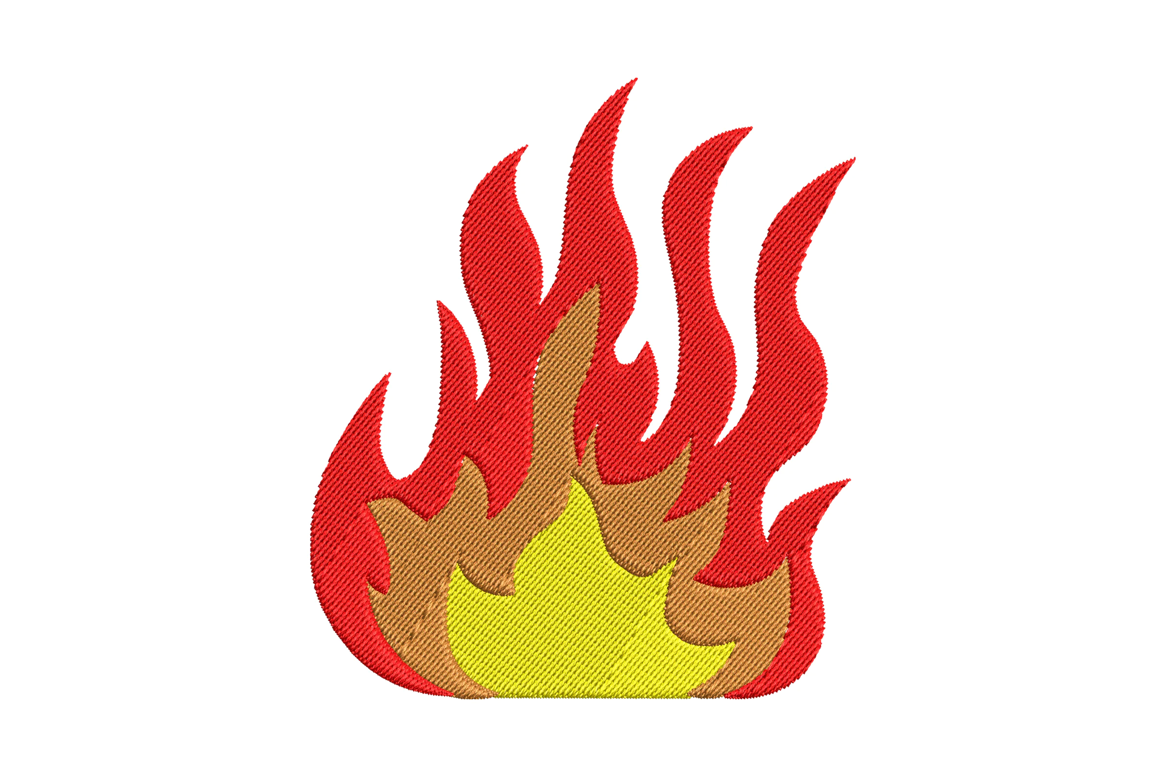 Flame Digital Embroidery Design