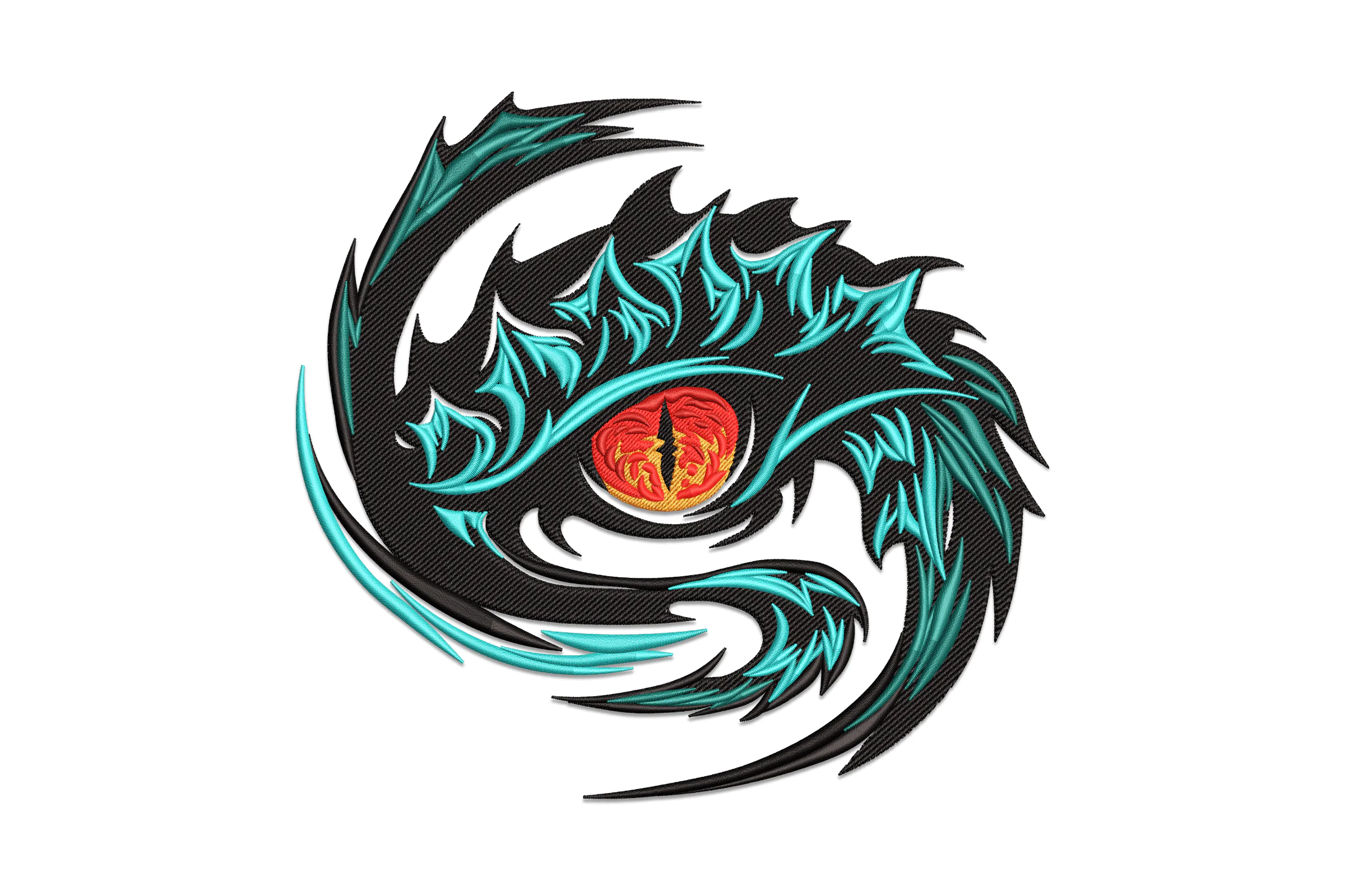 Dragon Eye Embroidery Design File