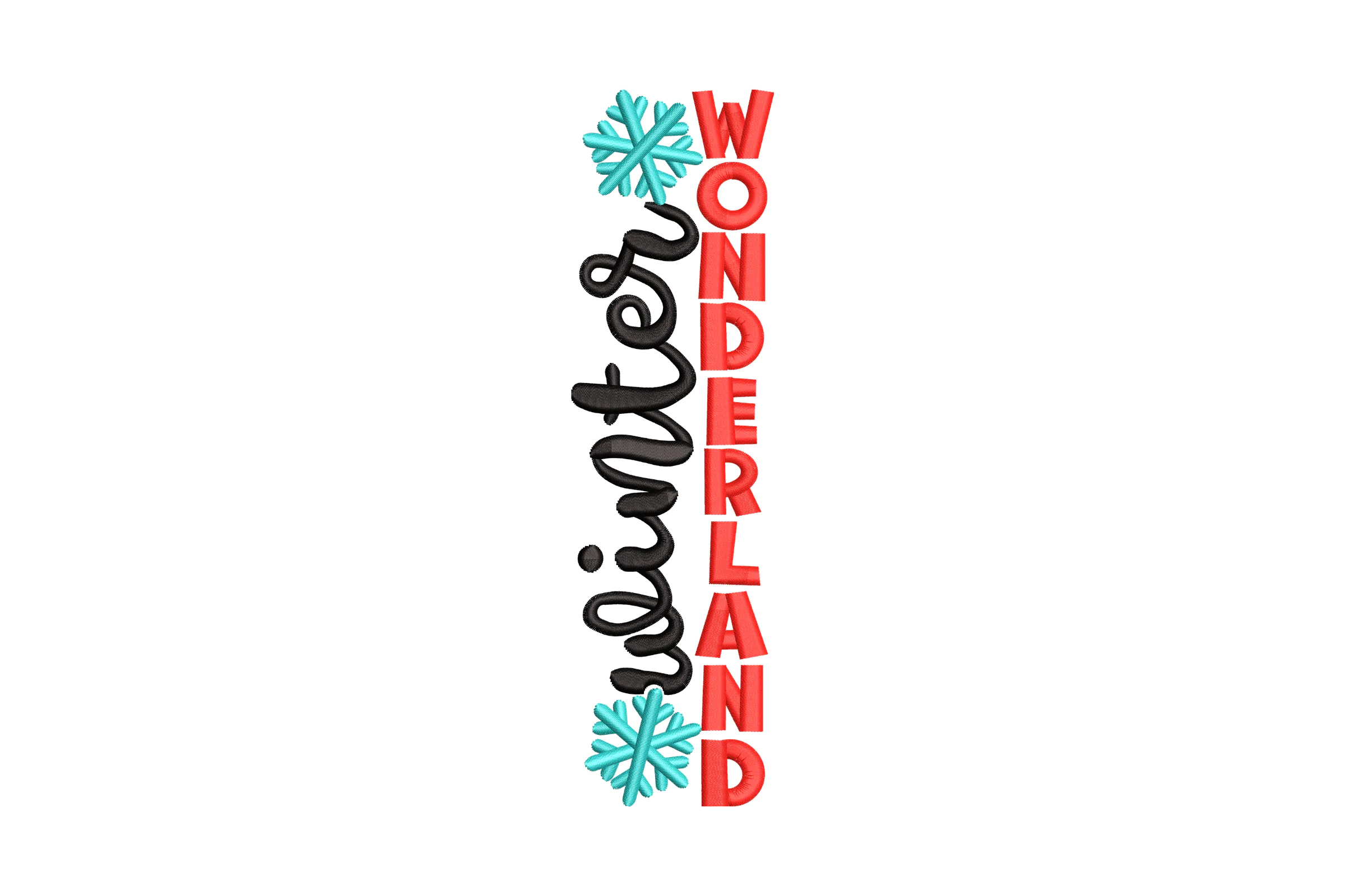 Winter Wonderland Embroidery Design