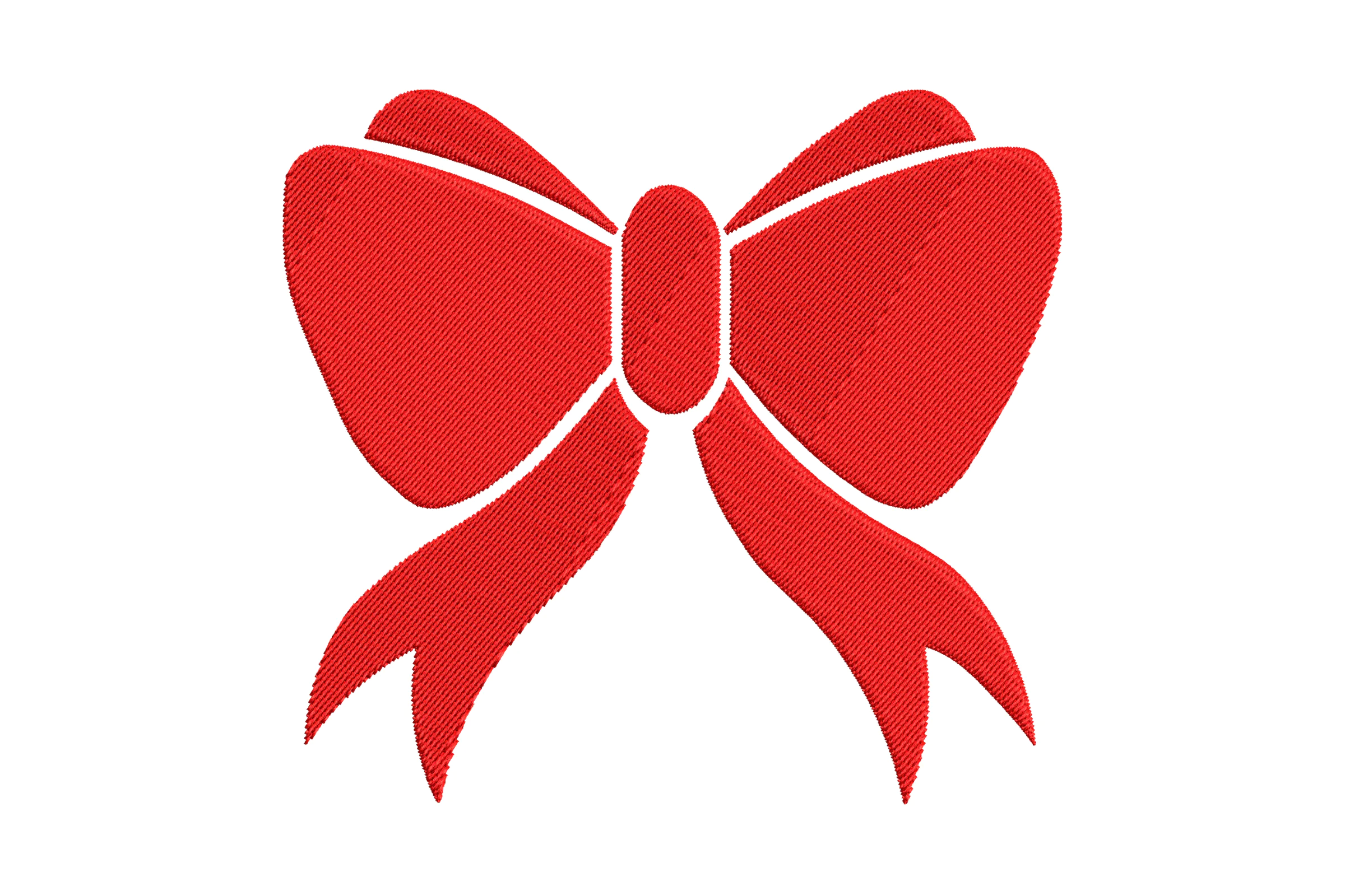 Bow Embroidery Design File