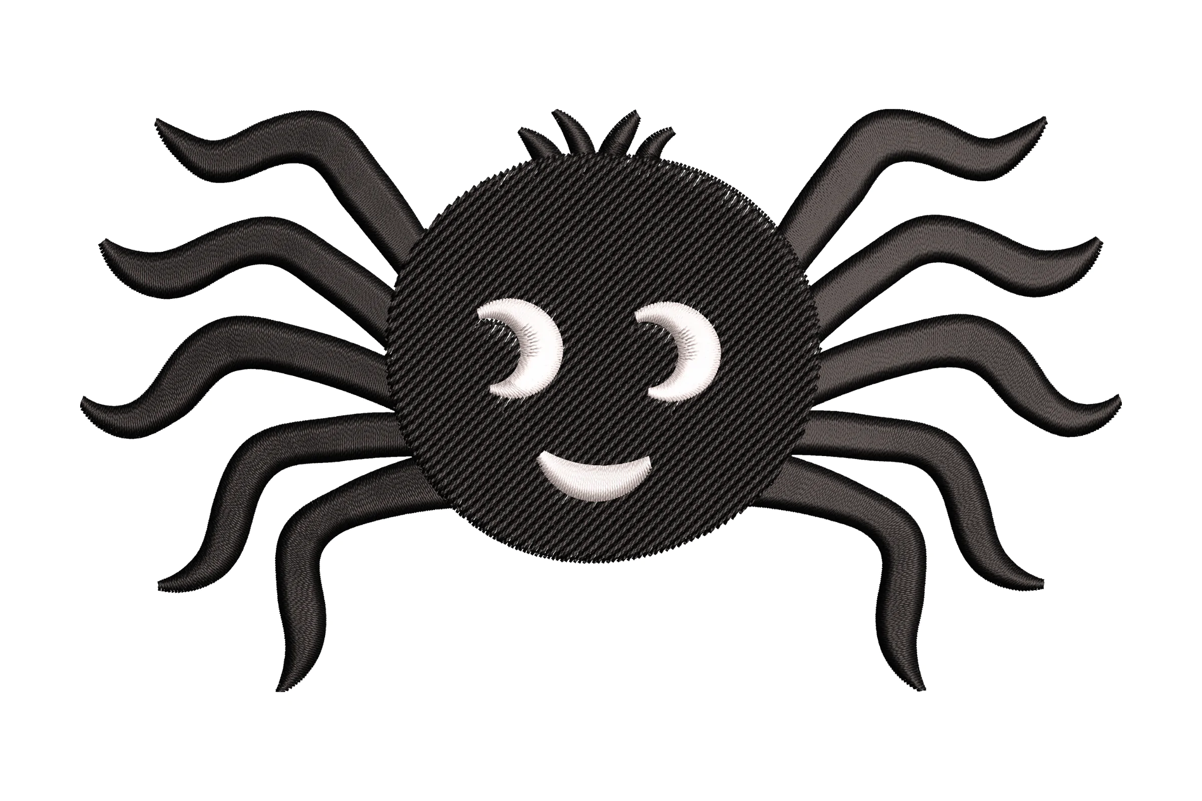 Cute Spider Embroidery Design