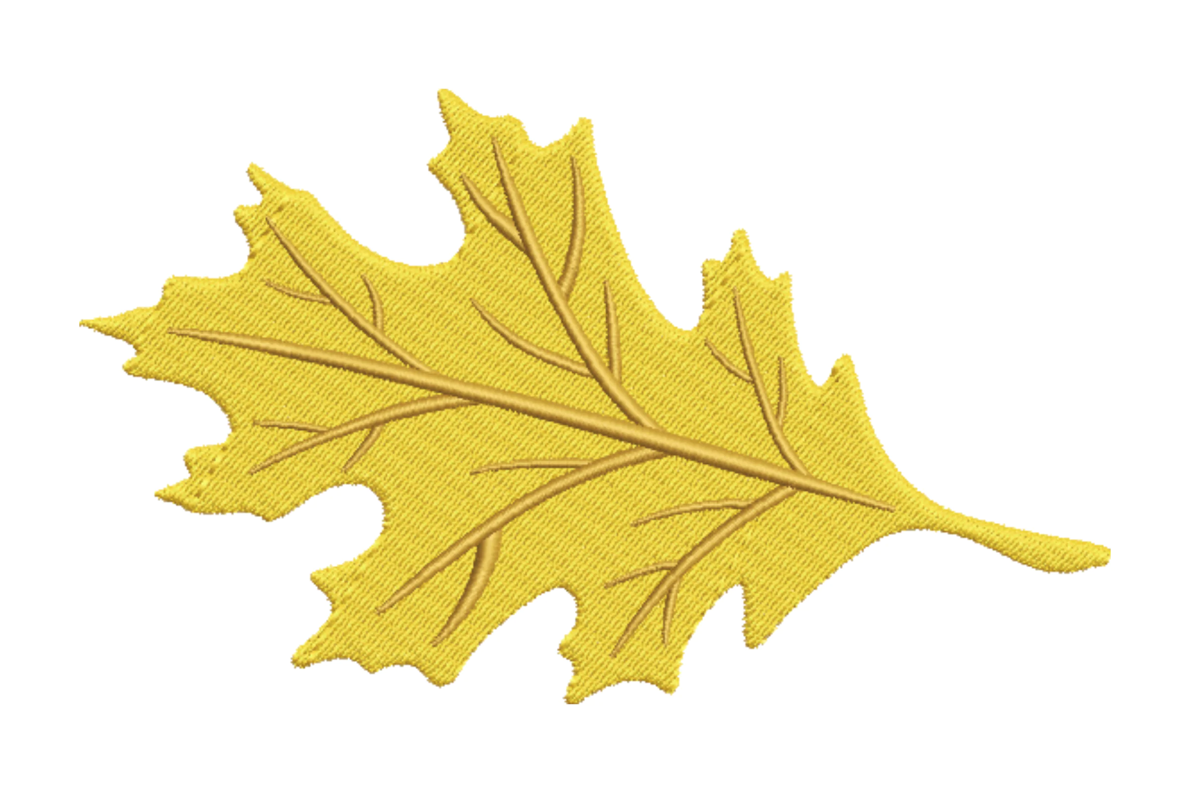 Fall Leaf Embroidery Design