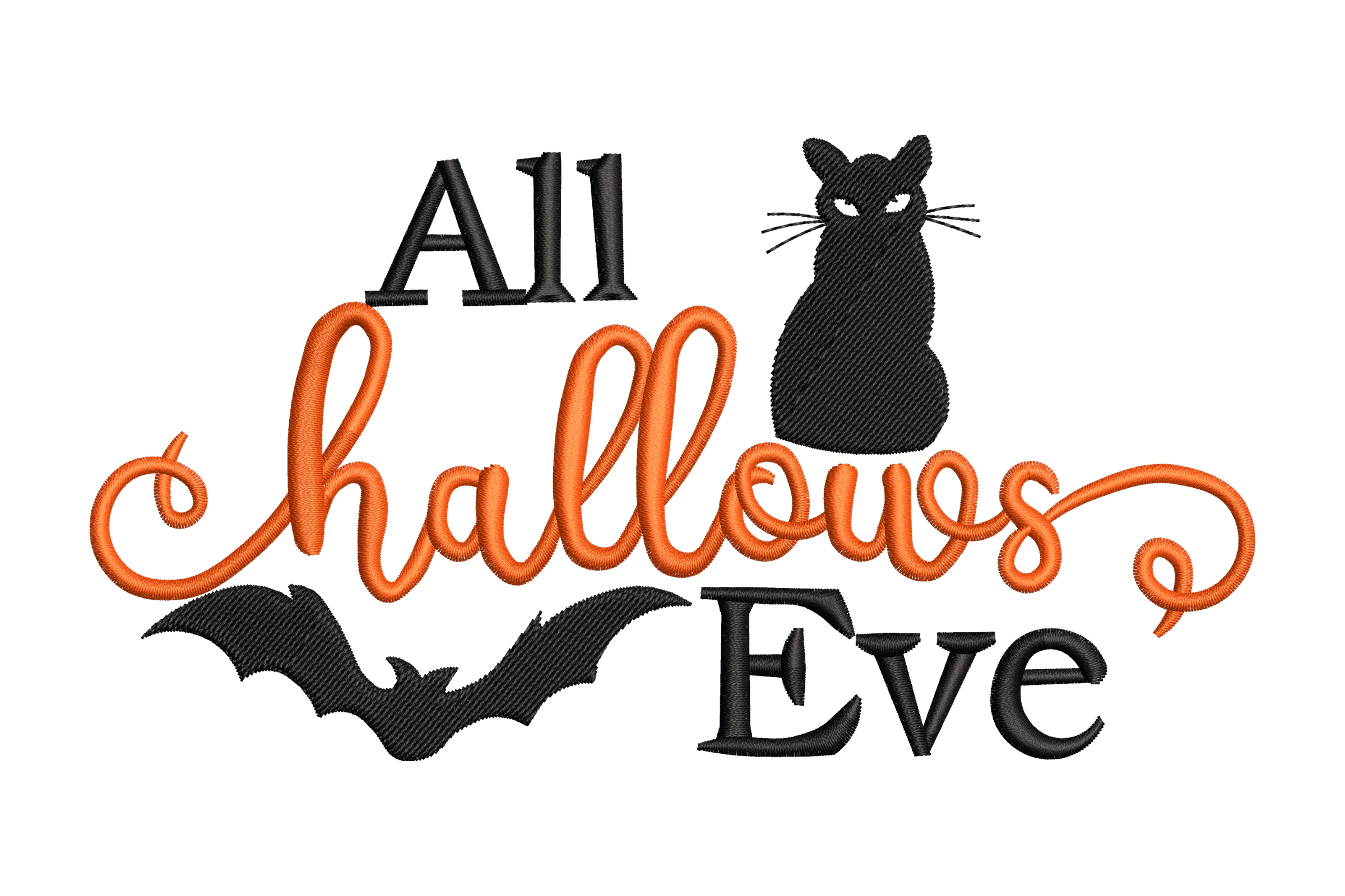 All Hallows Eve Embroidery Design File