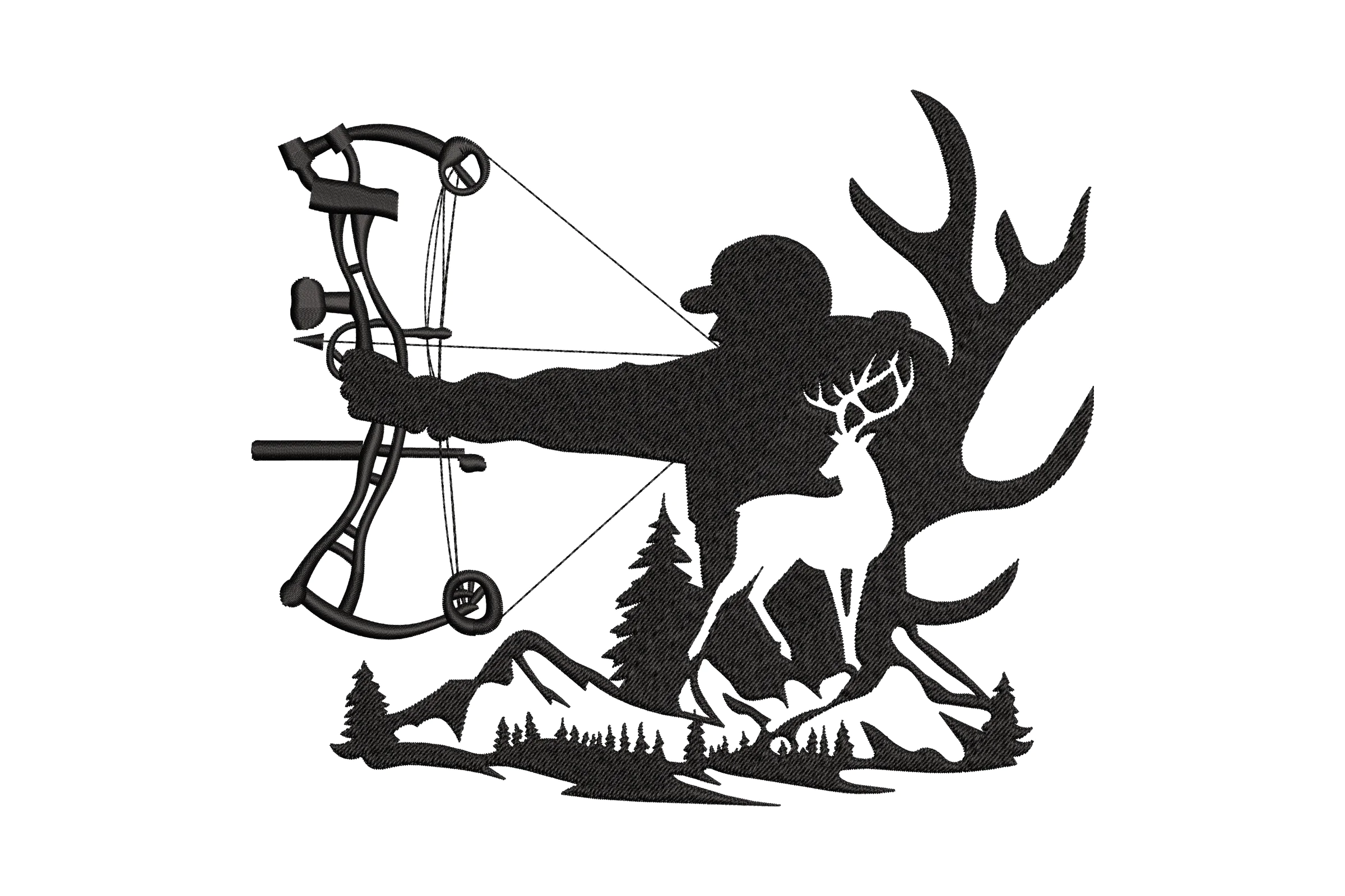 Hunter Namedrop Embroidery Design