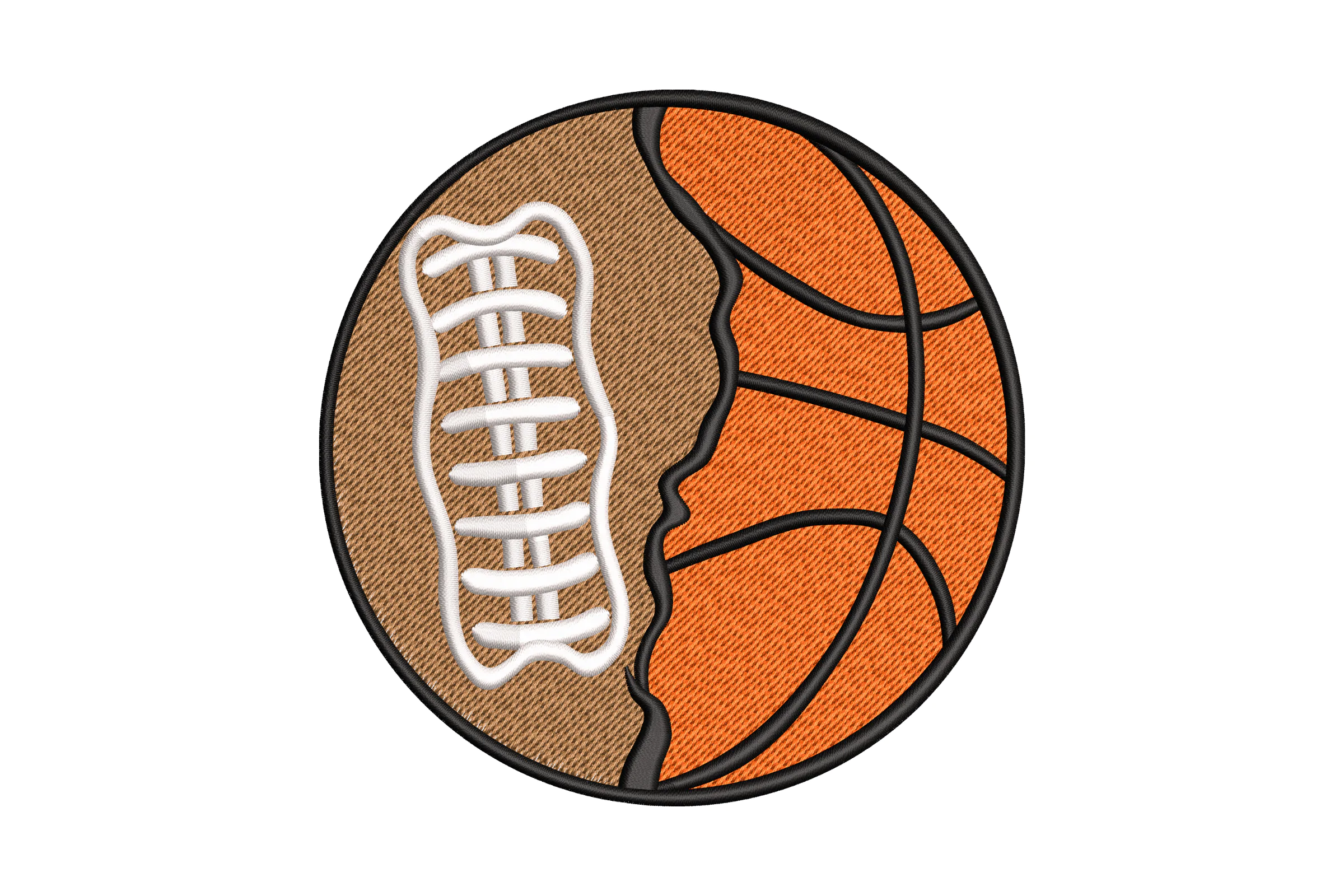 Sports Balls Machine  Embroidery Design