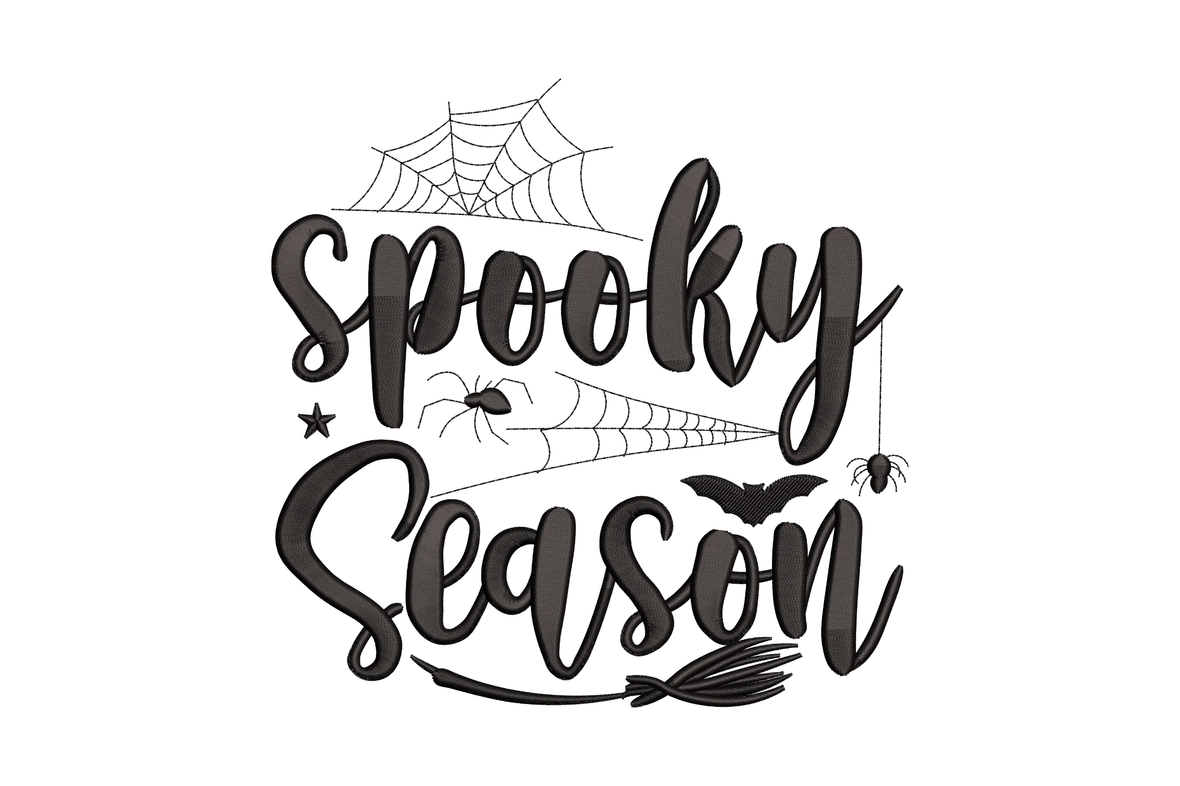 Spooky Season Digital Embroidery Design