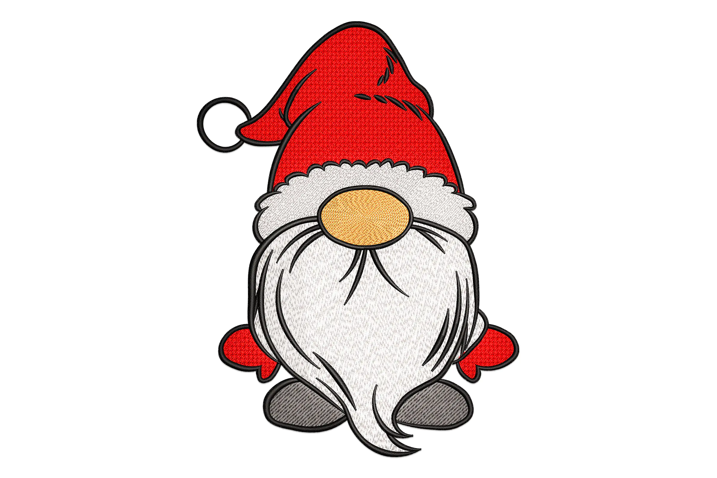 Christmas Gnome Digital Embroidery Design