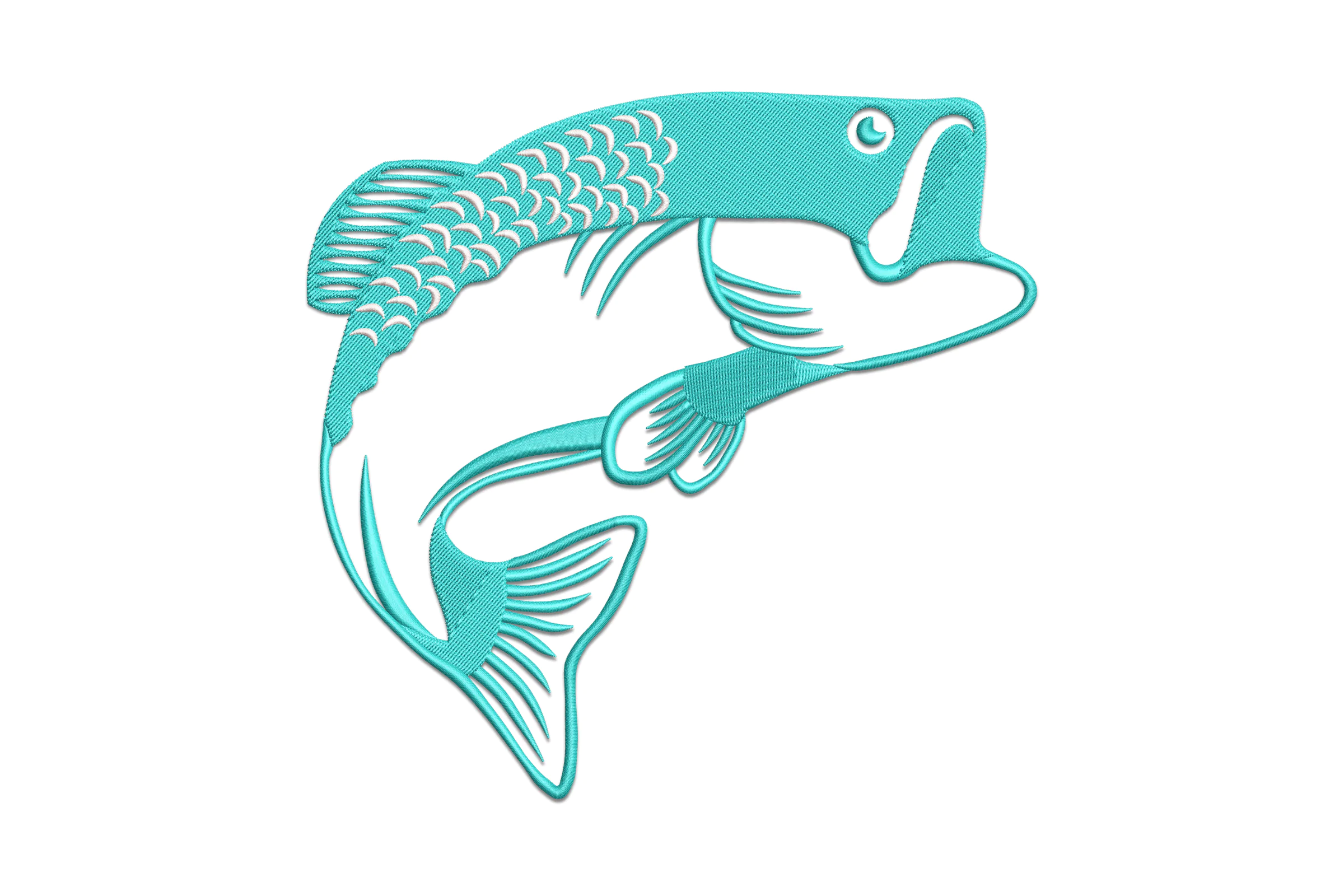 Fish Embroidery Design
