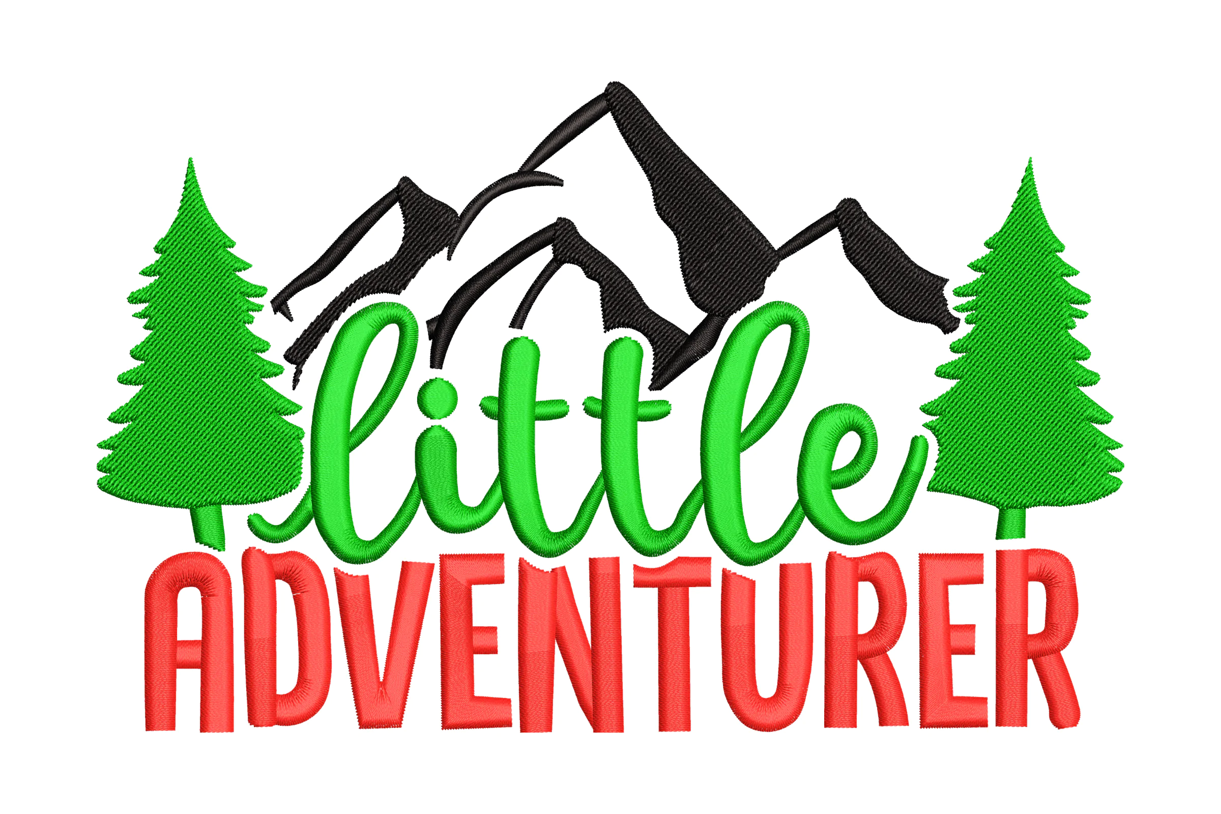 Little Adventurer Embroidery Design