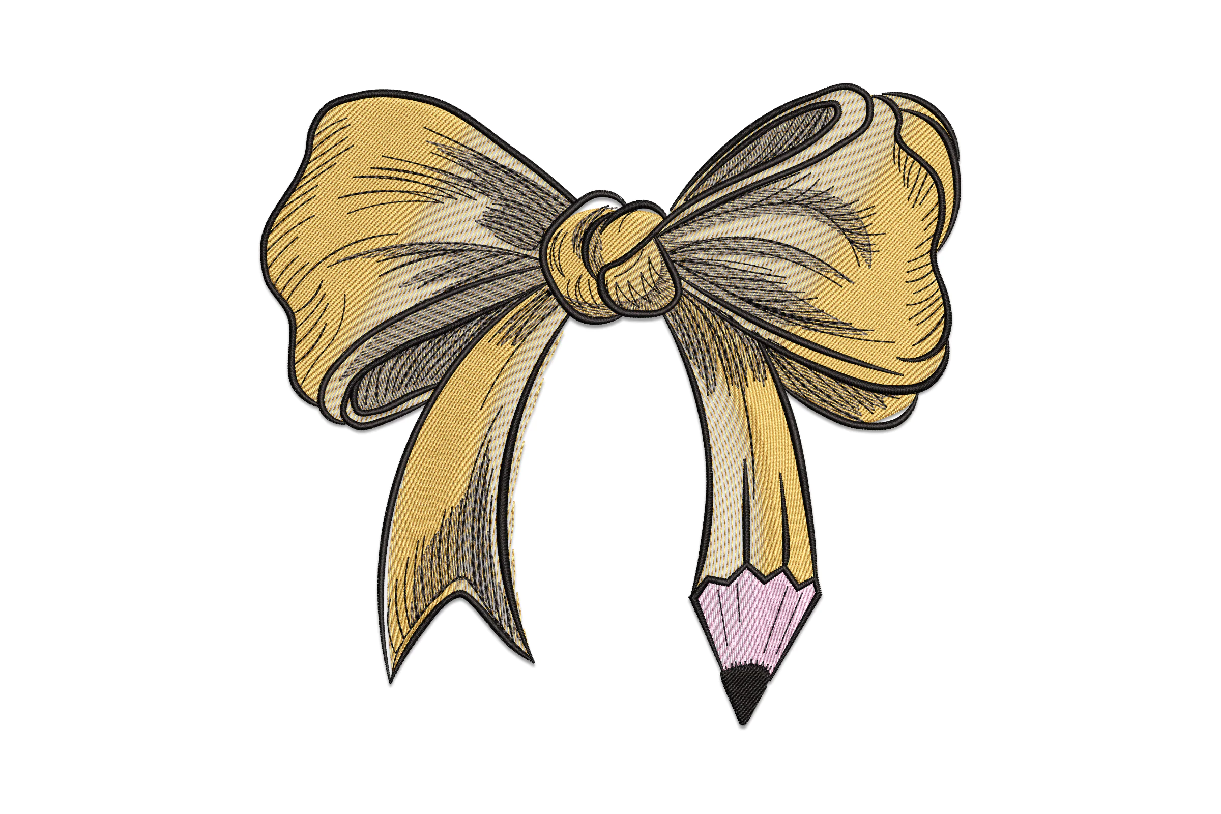 Coquette Teacher Machine Embroidery Design