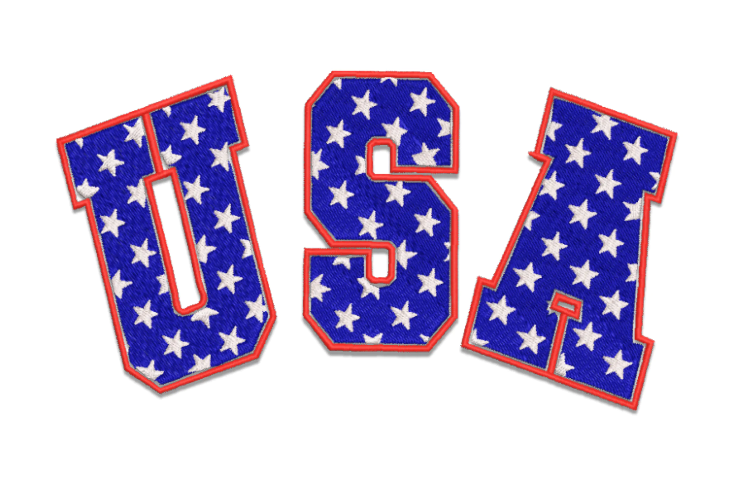 USA Embroidery Design