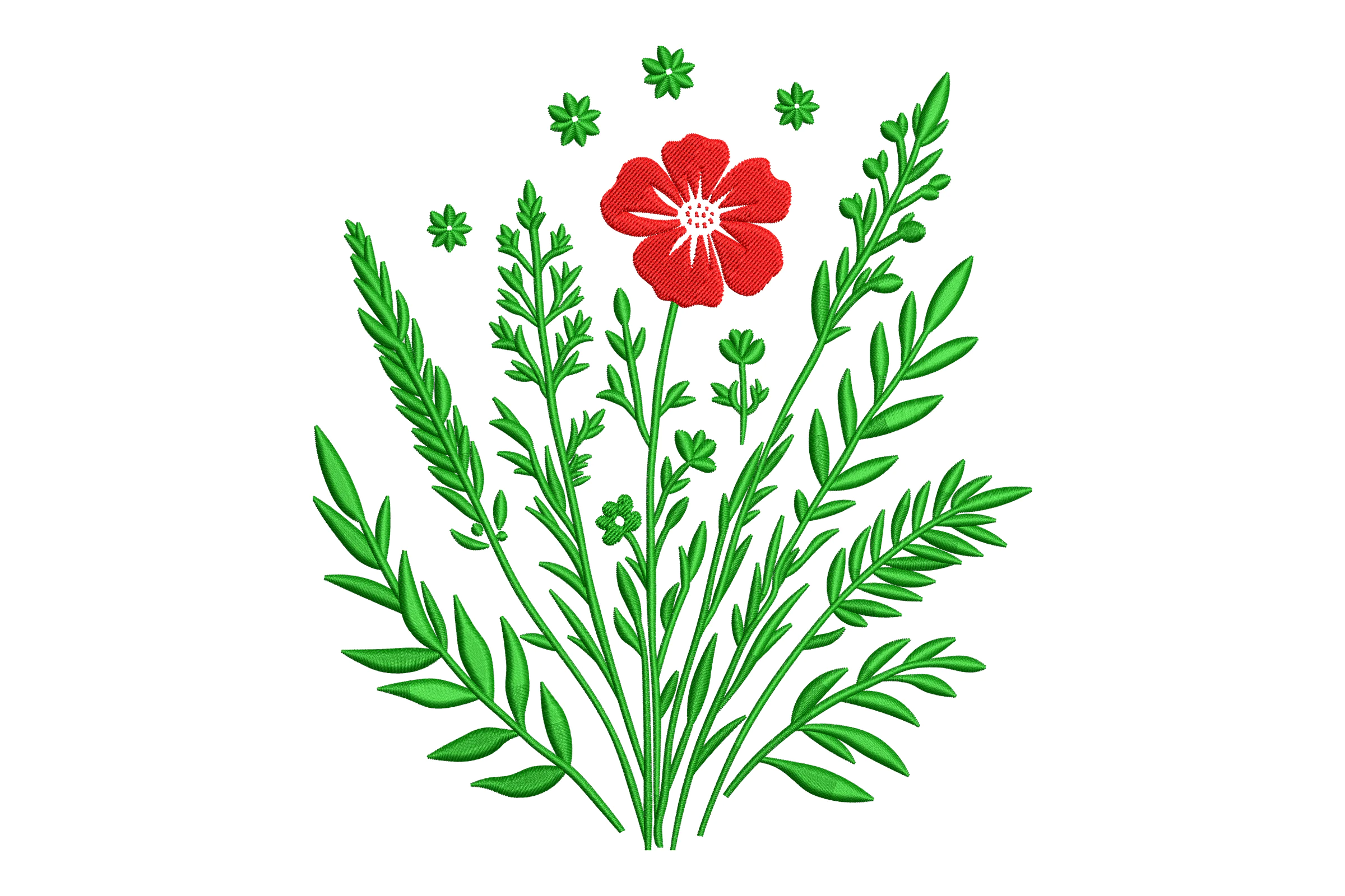 Flower Embroidery Design
