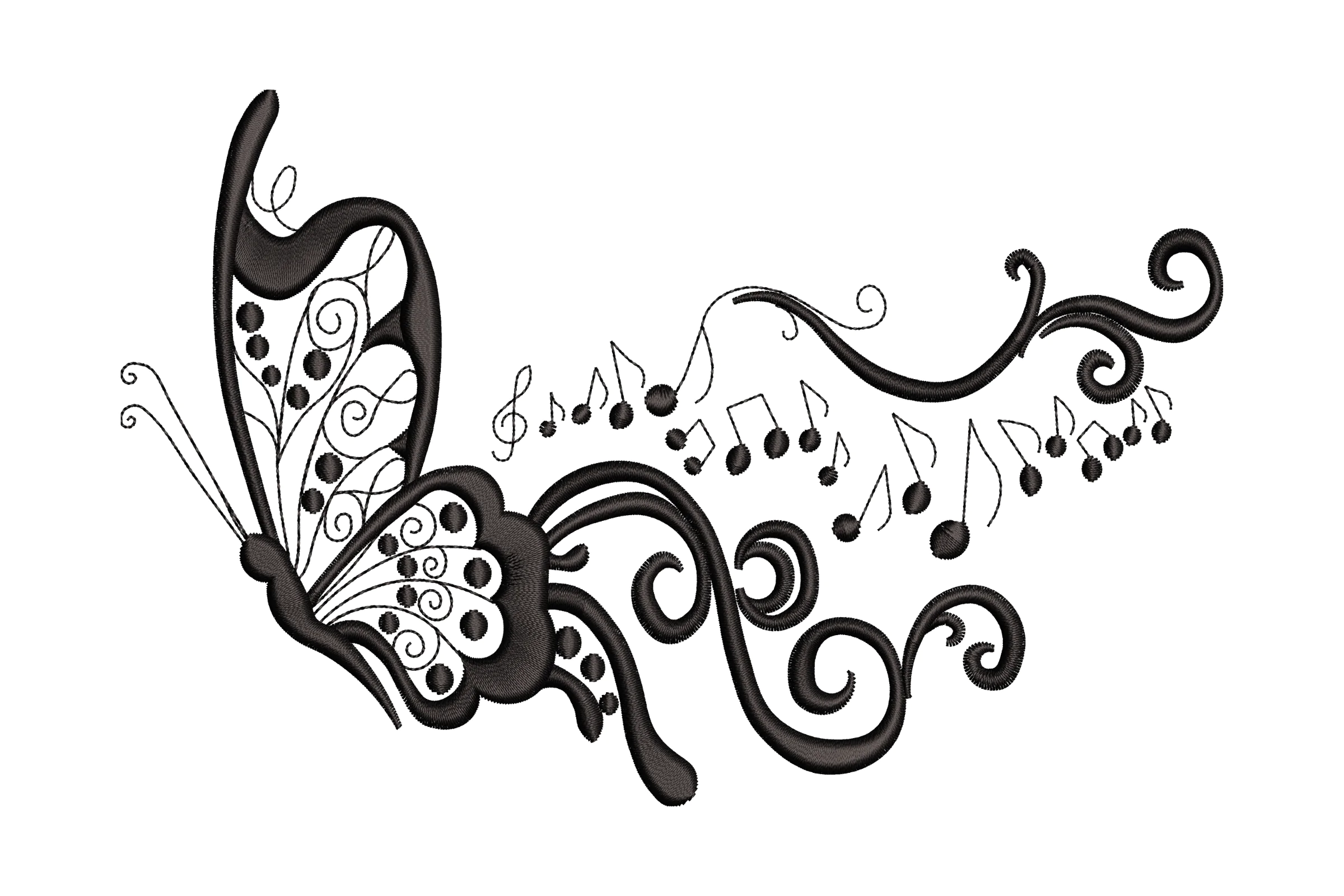 Butterfly Digital Embroidery Files