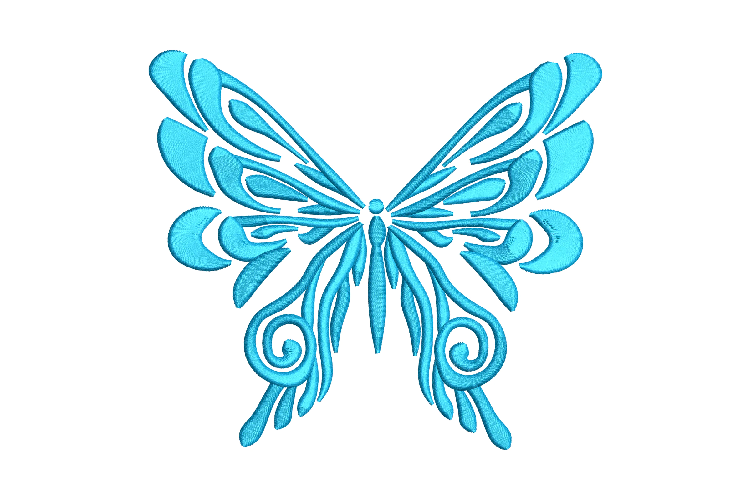 Butterfly Applique Embroidery Design