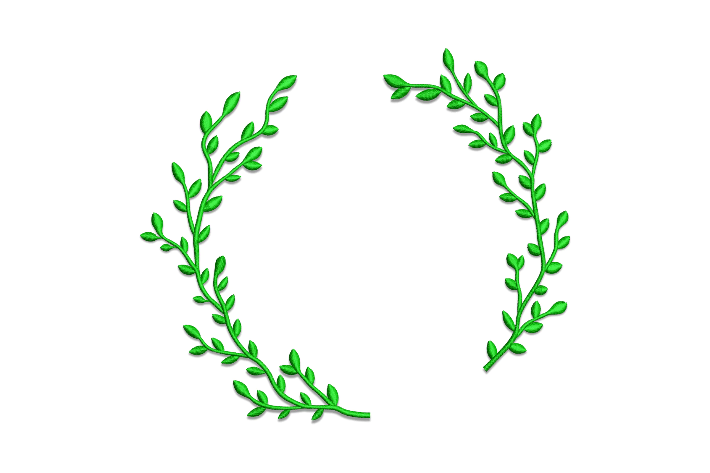 Wreath Embroidery File