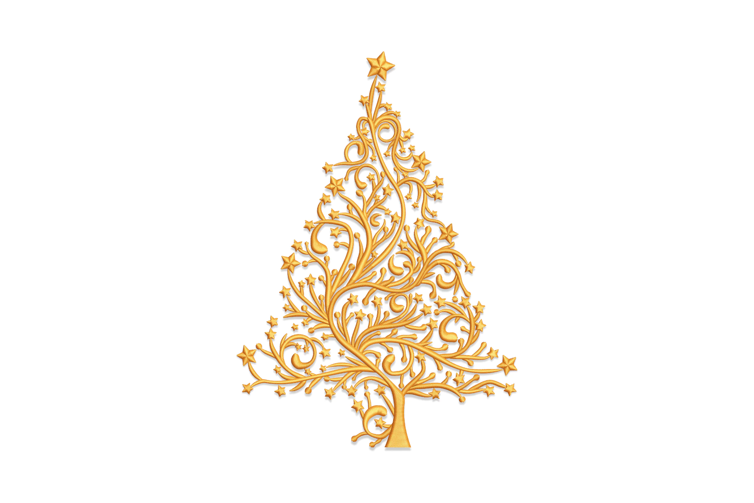 Christmas Tree Diigital Embroidery File