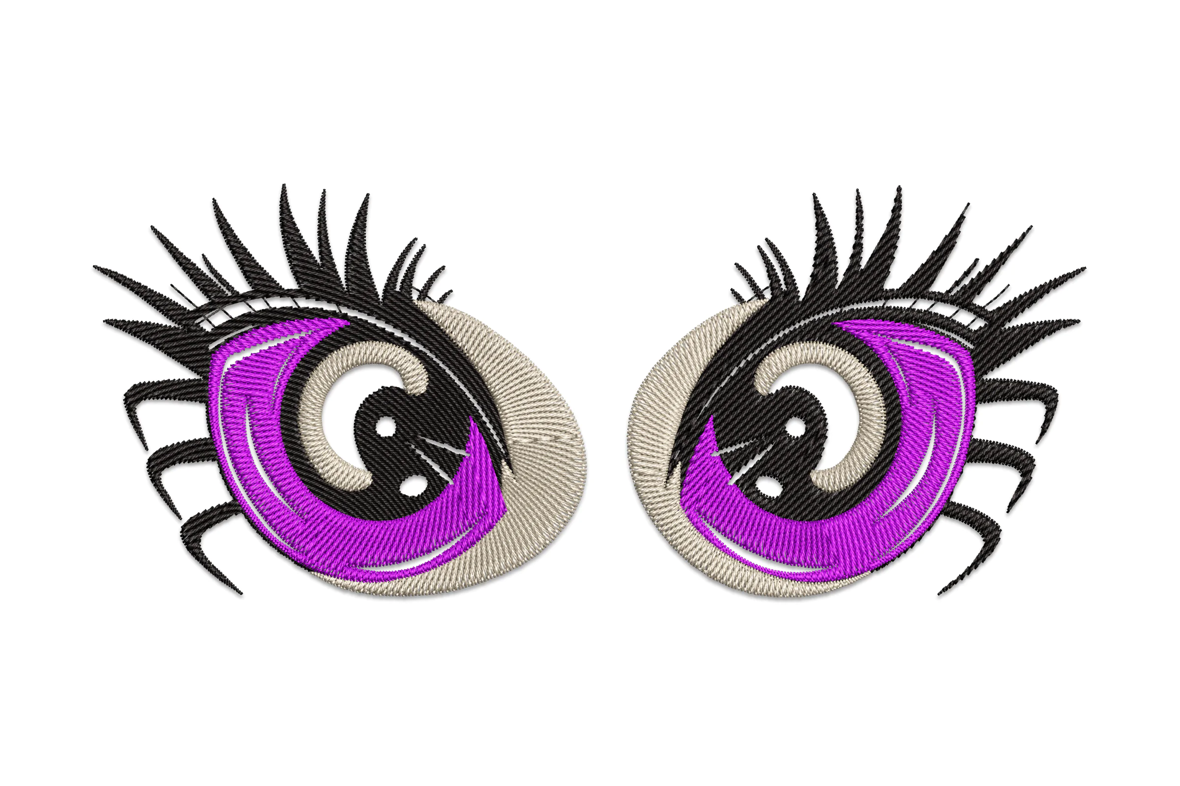 Plushy Toy Dragon Unicorn Eyes Embroidery Design