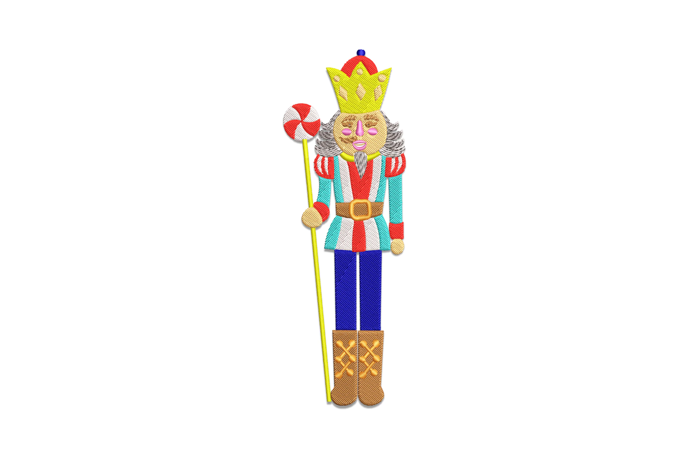 Christmas Nutcracker Embroidery Design