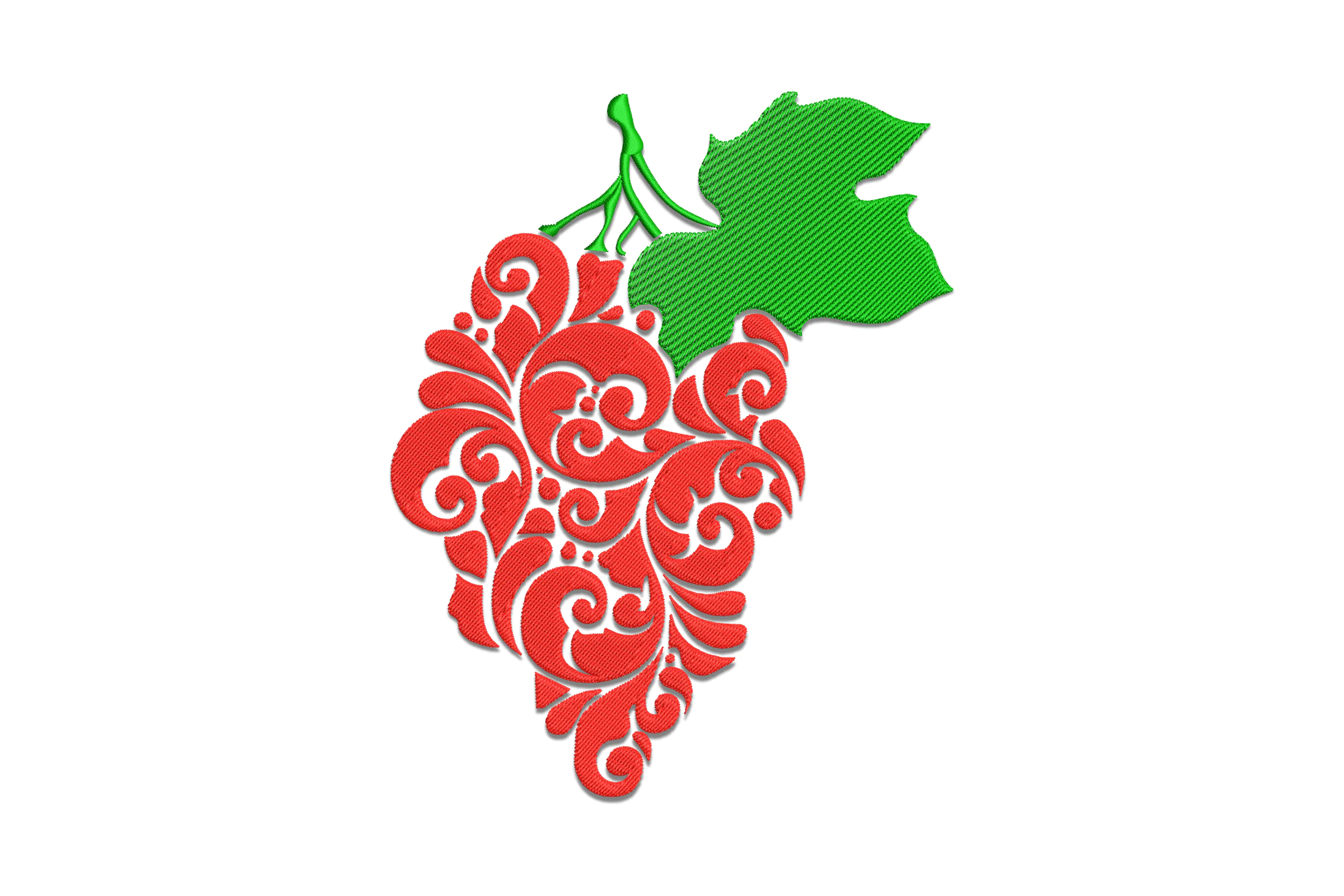 Strawberry Embroidery Design