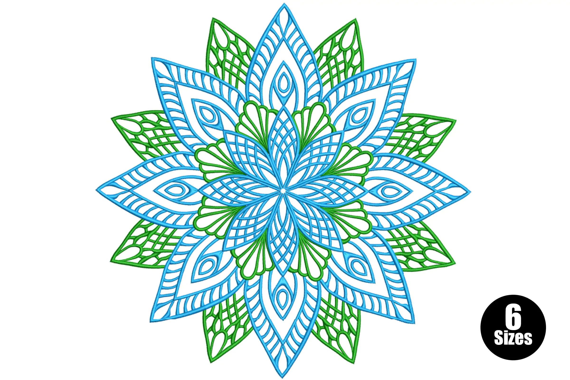 Mandala Embroidery File