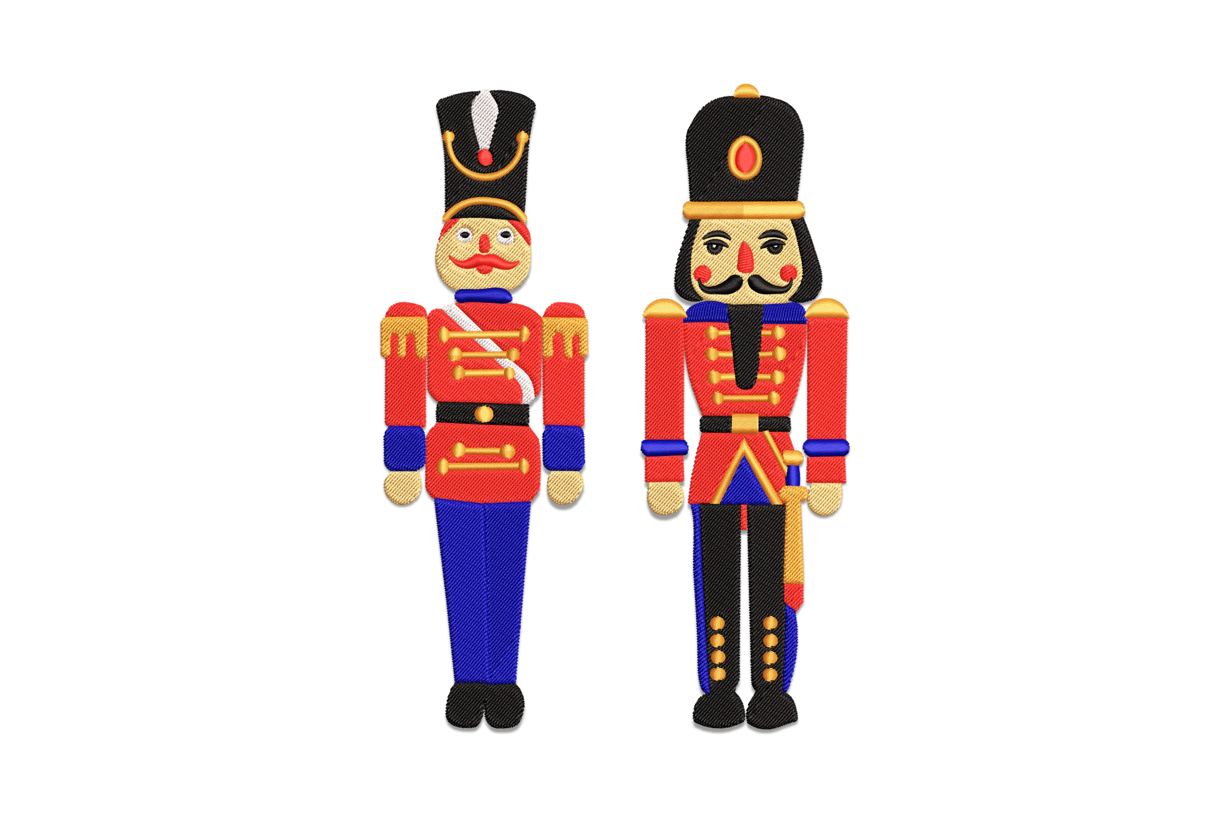Christmas The Nutcracker Embroidery Design