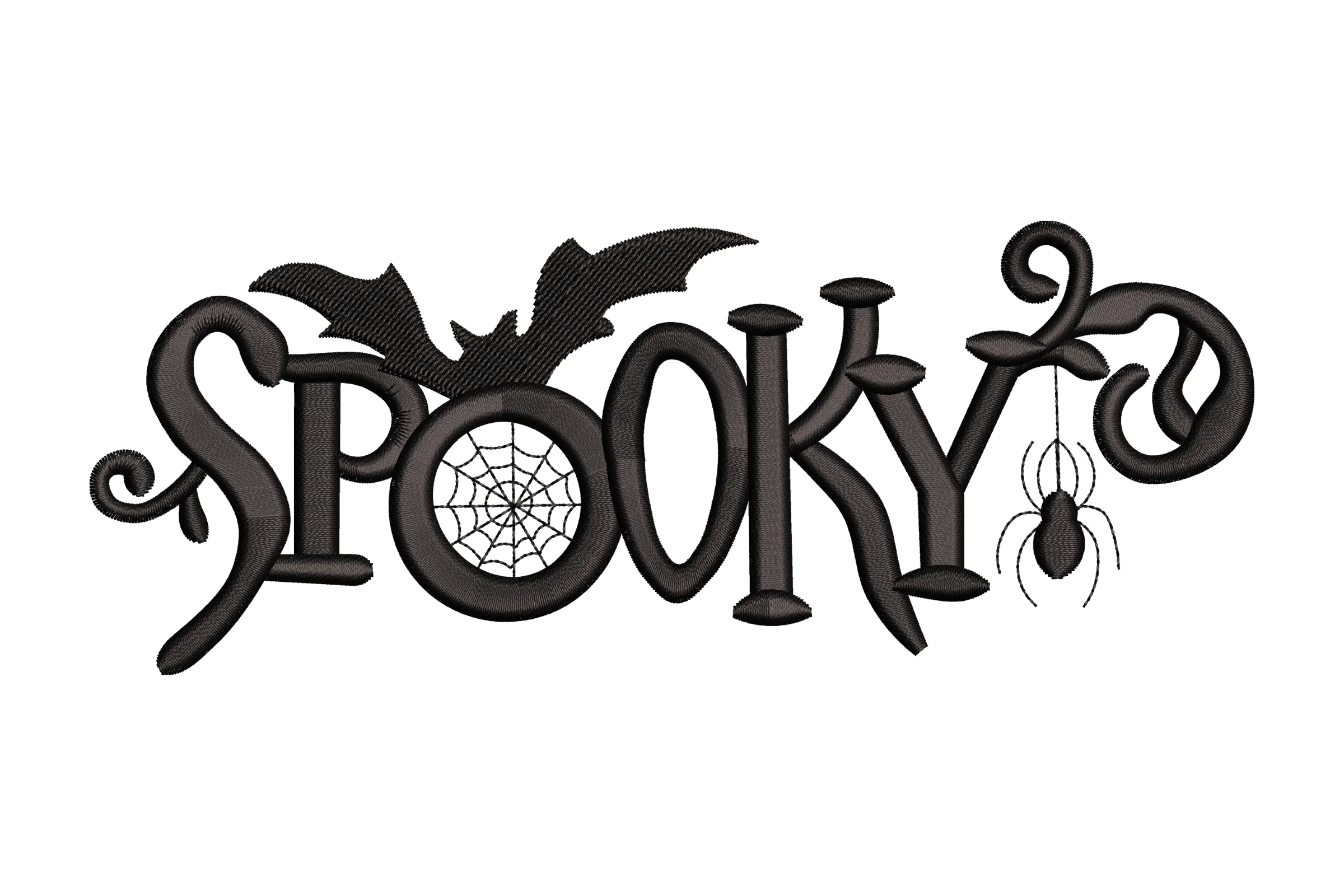 Spooky Machine  Embroidery Design