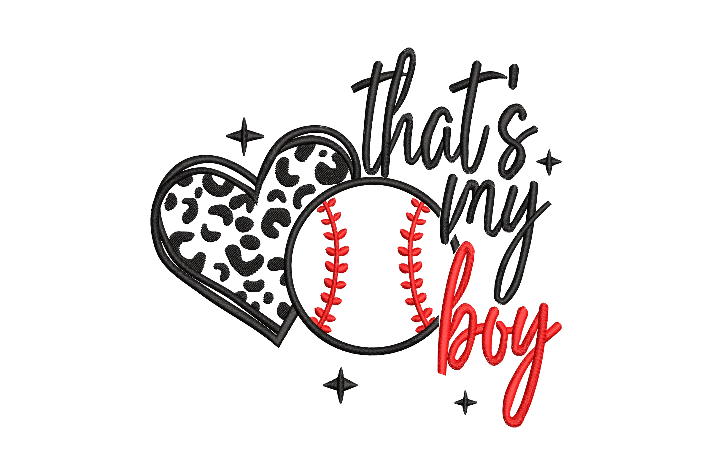 That's My Boy Baseballc Embroidery design