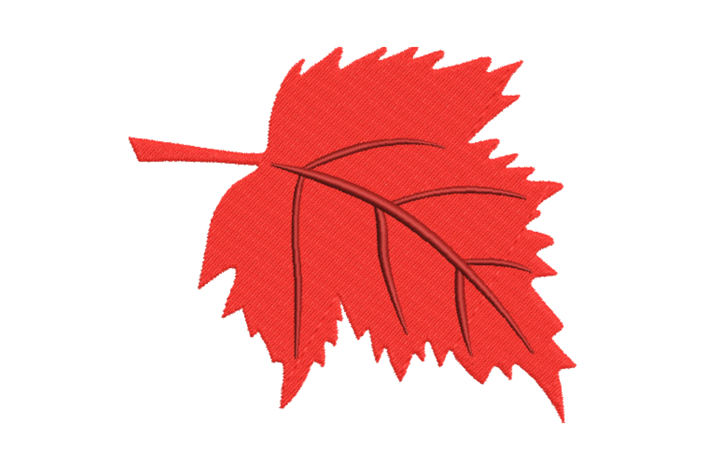 Maple Leaf Embroidery Design
