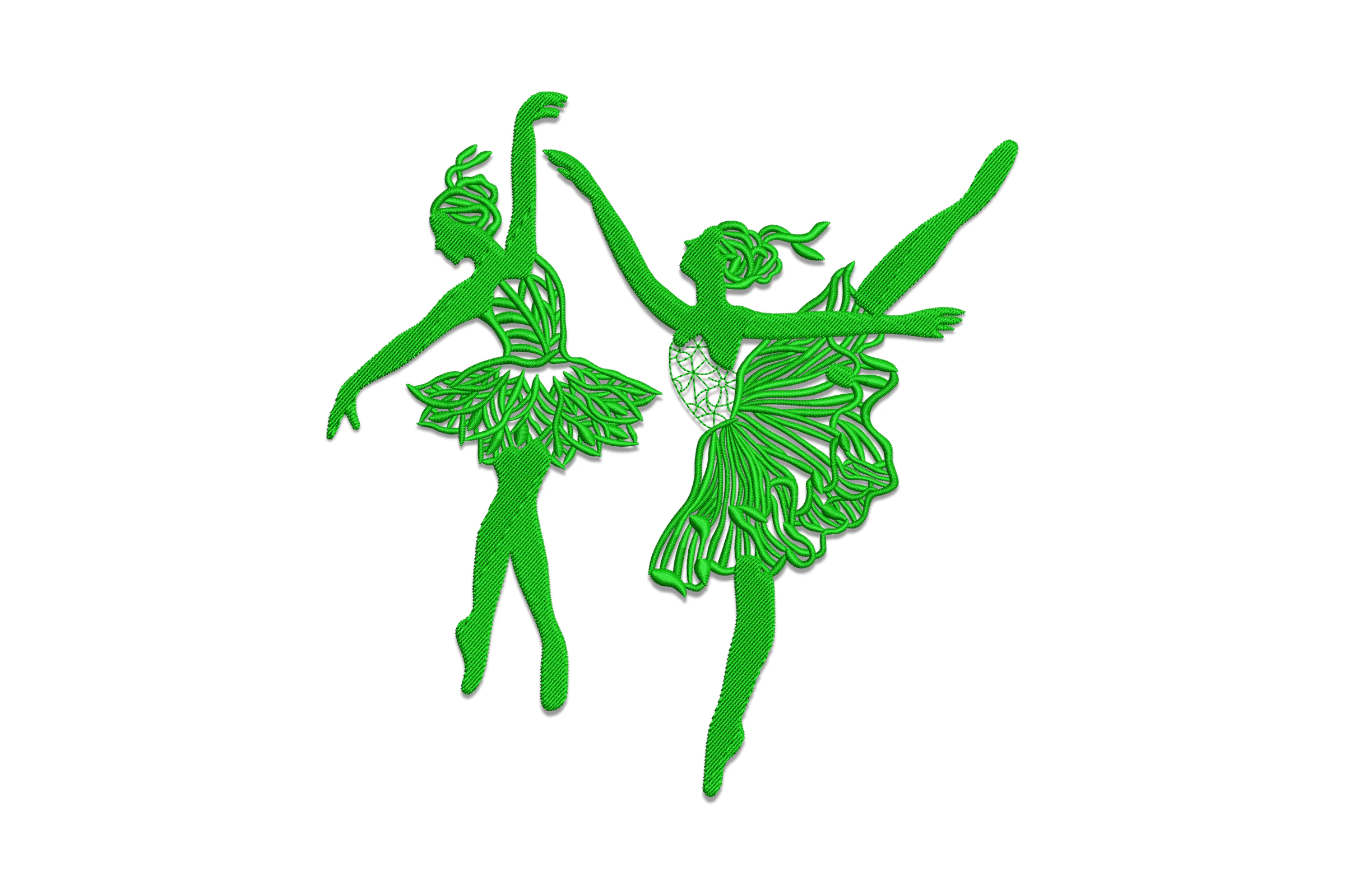 Ballerina Ballet Dancer  Embroidery Pattern