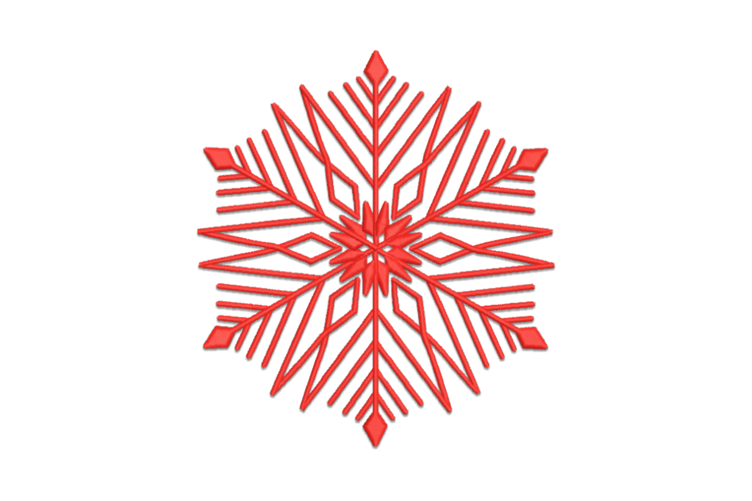 Snowflake Quote Embroidery File