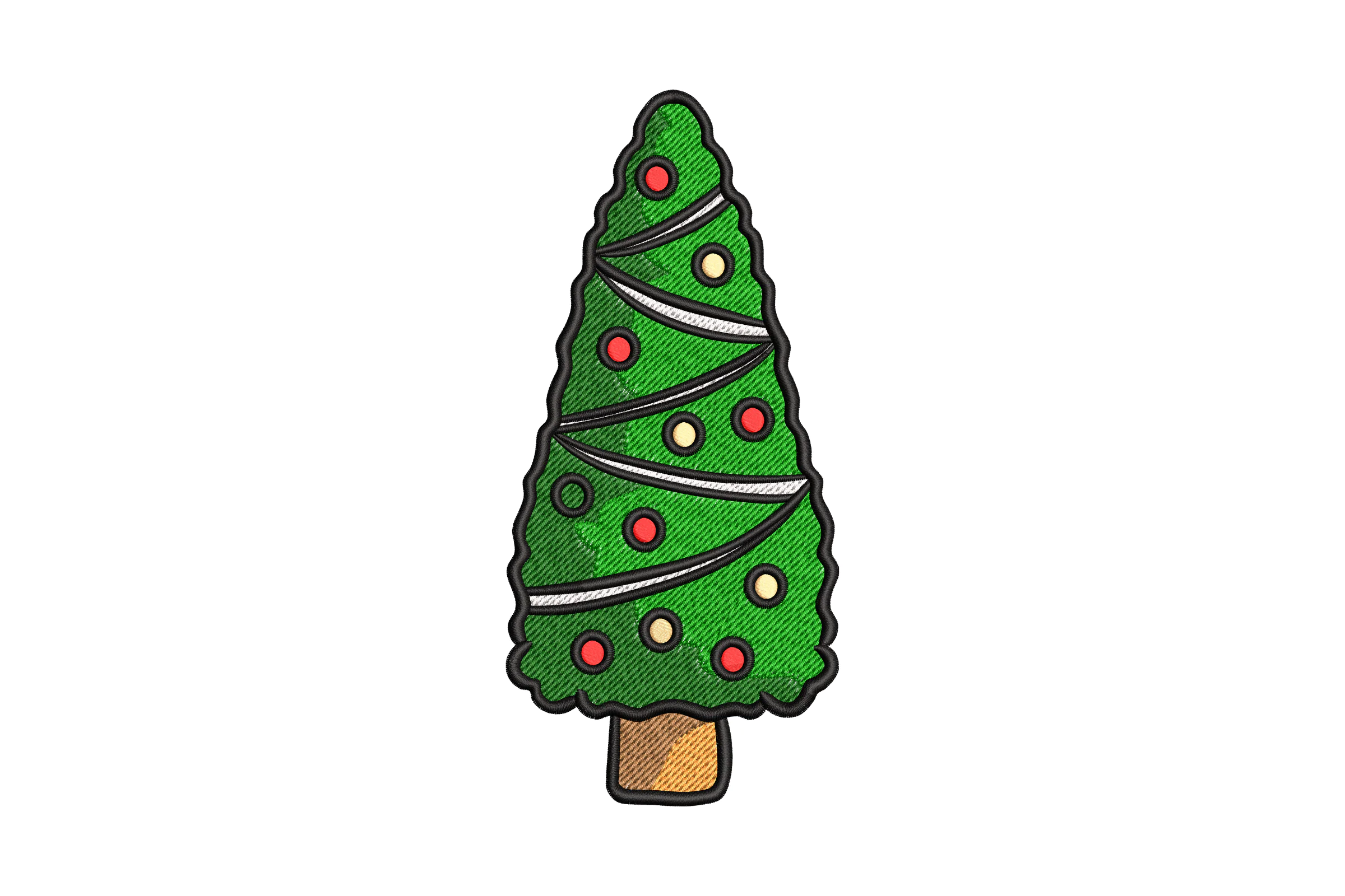 Christmas Tree Embroidery File