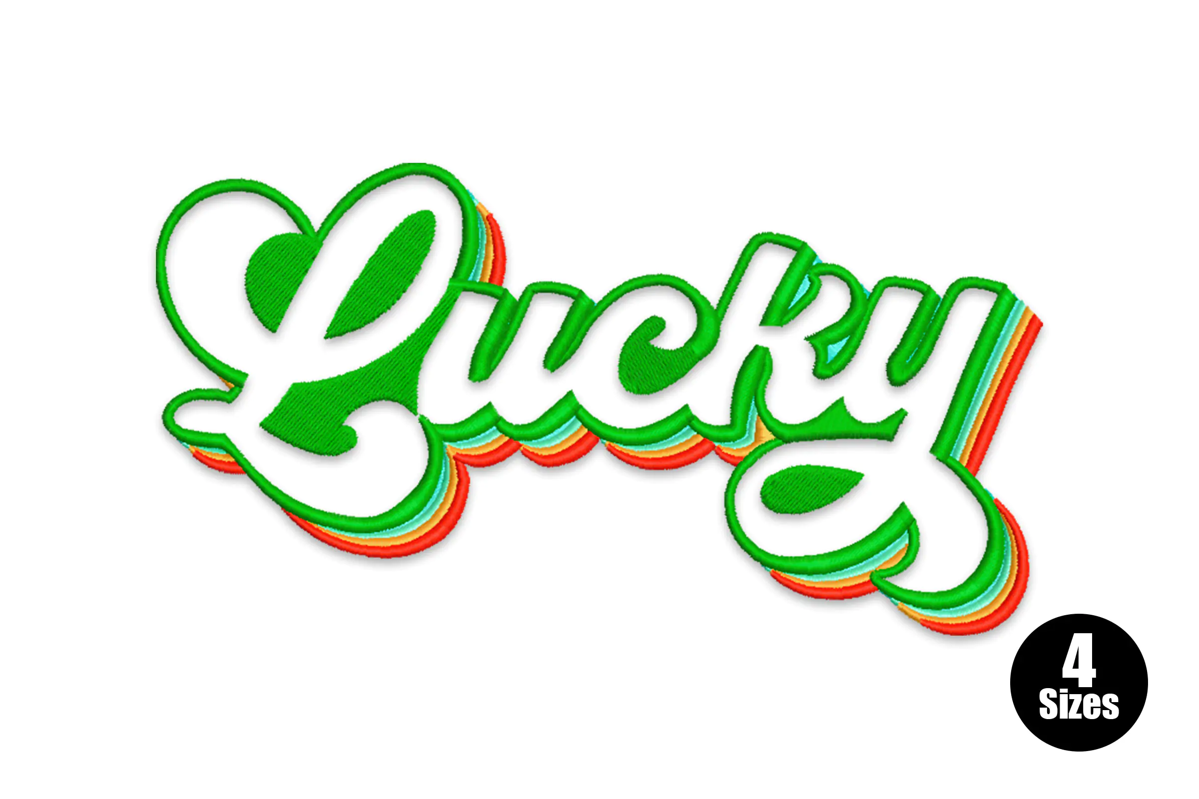 St. Patrick’s Day Lucky Embroidery Design