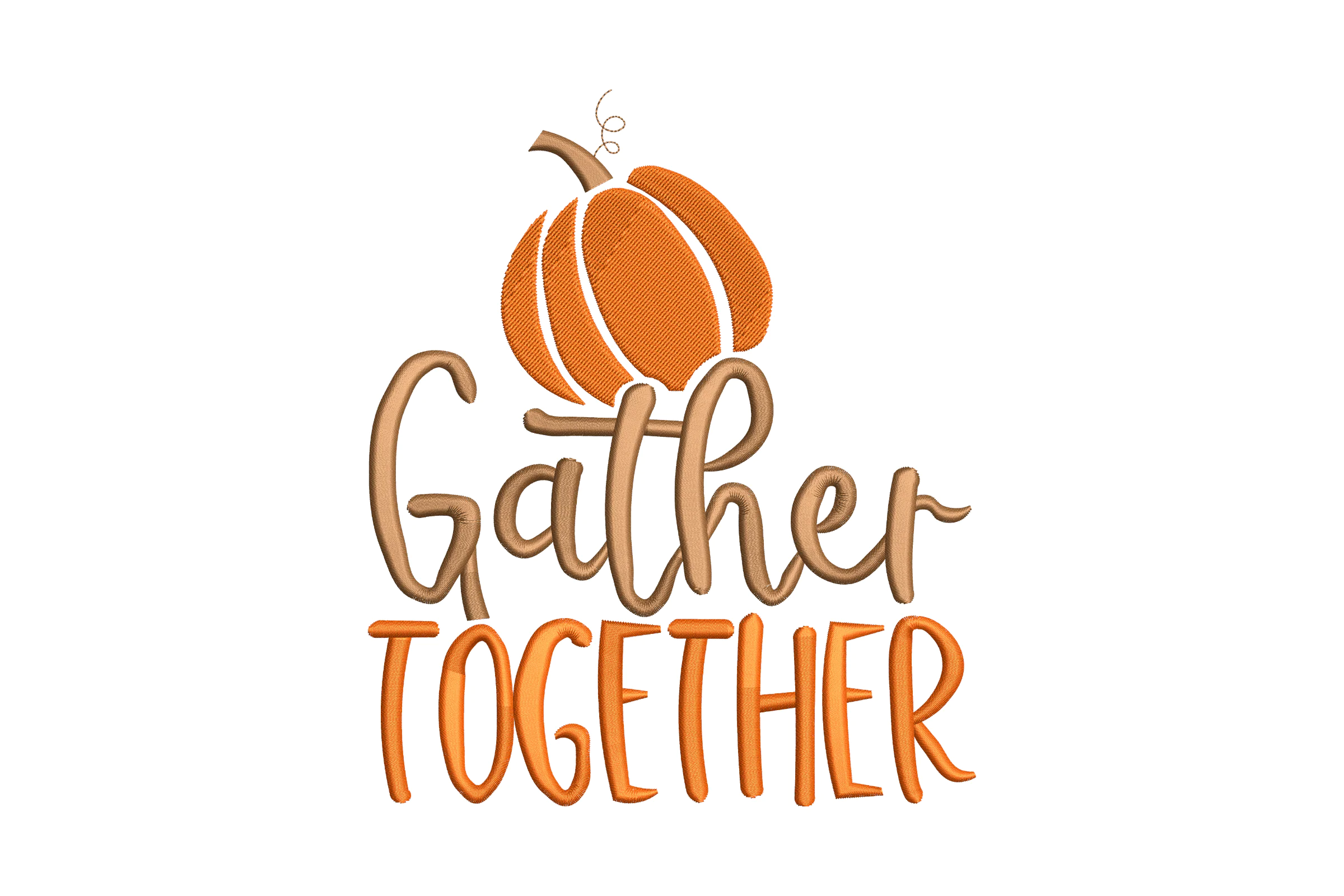 Gather Together Embroidery Design File
