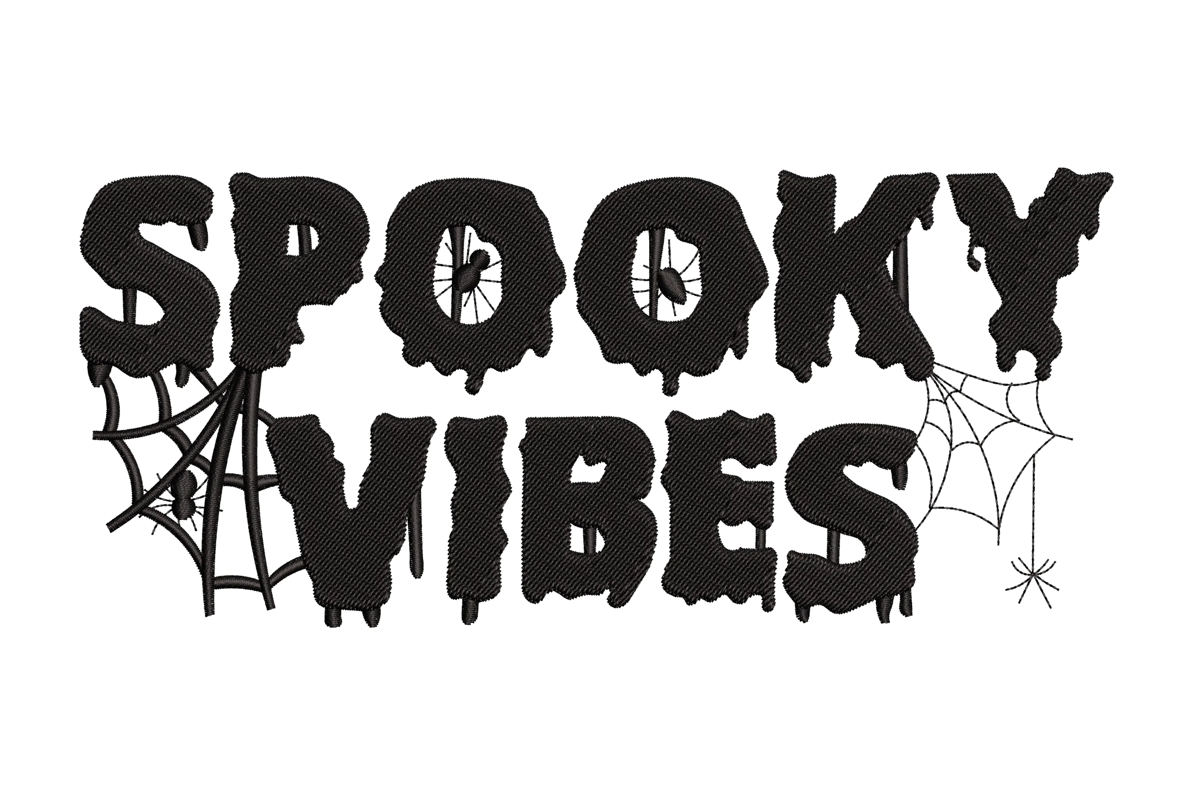 Spooky Vibes Embroidery File