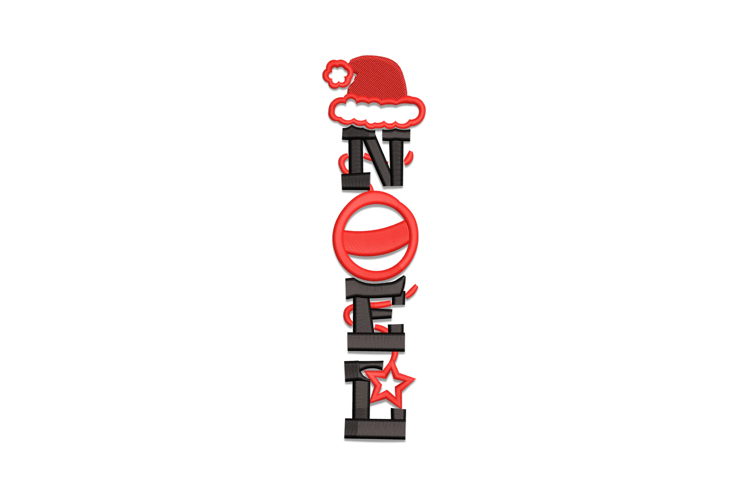 Noel Christmas Machine Embroidery Design