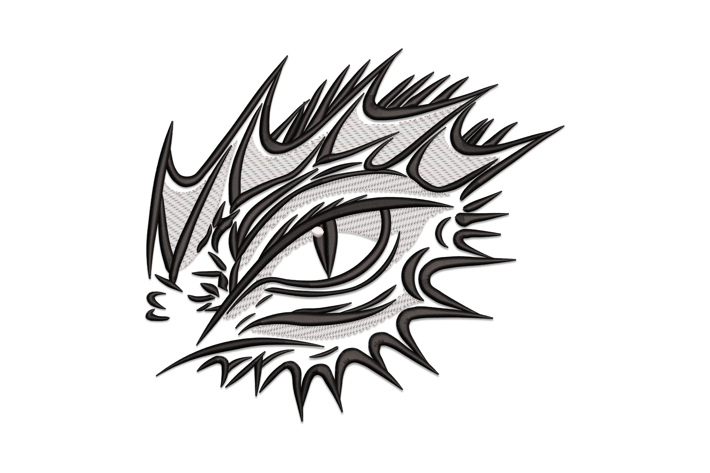 Dragon Eye Embroidery Design
